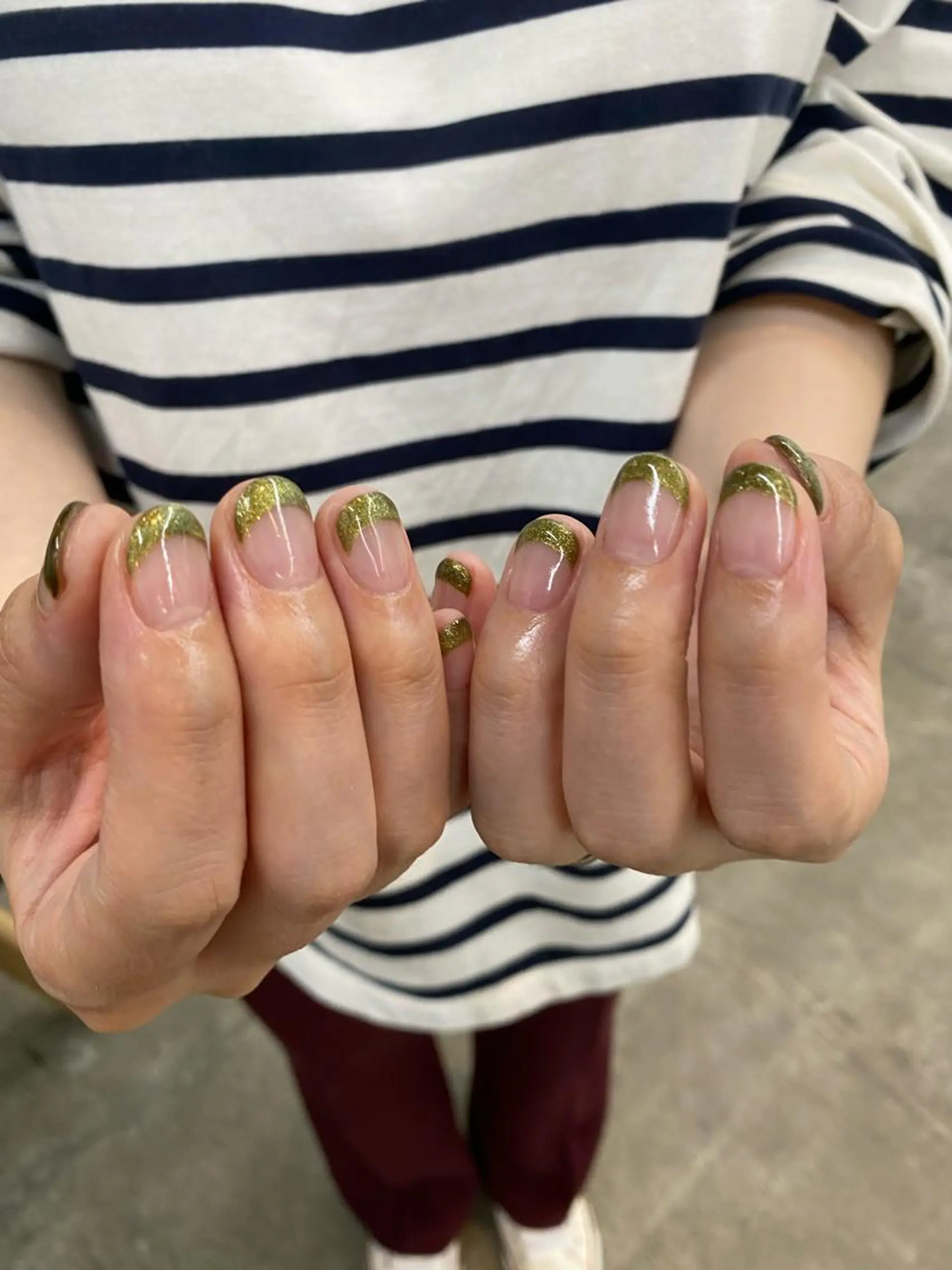 ネイル フレンチネイル nable.所属・栗林 実莉のネイルデザイン