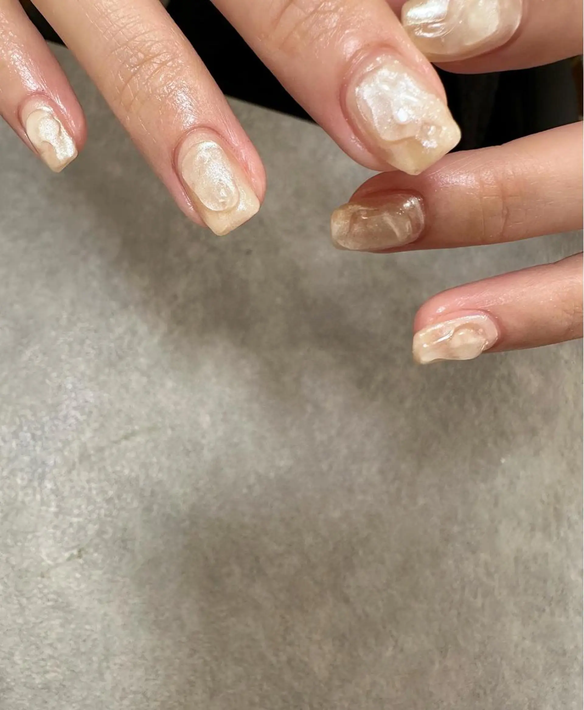 ネイル ハンドネイル フットネイル kiii.__ ✴︎*のネイルデザイン