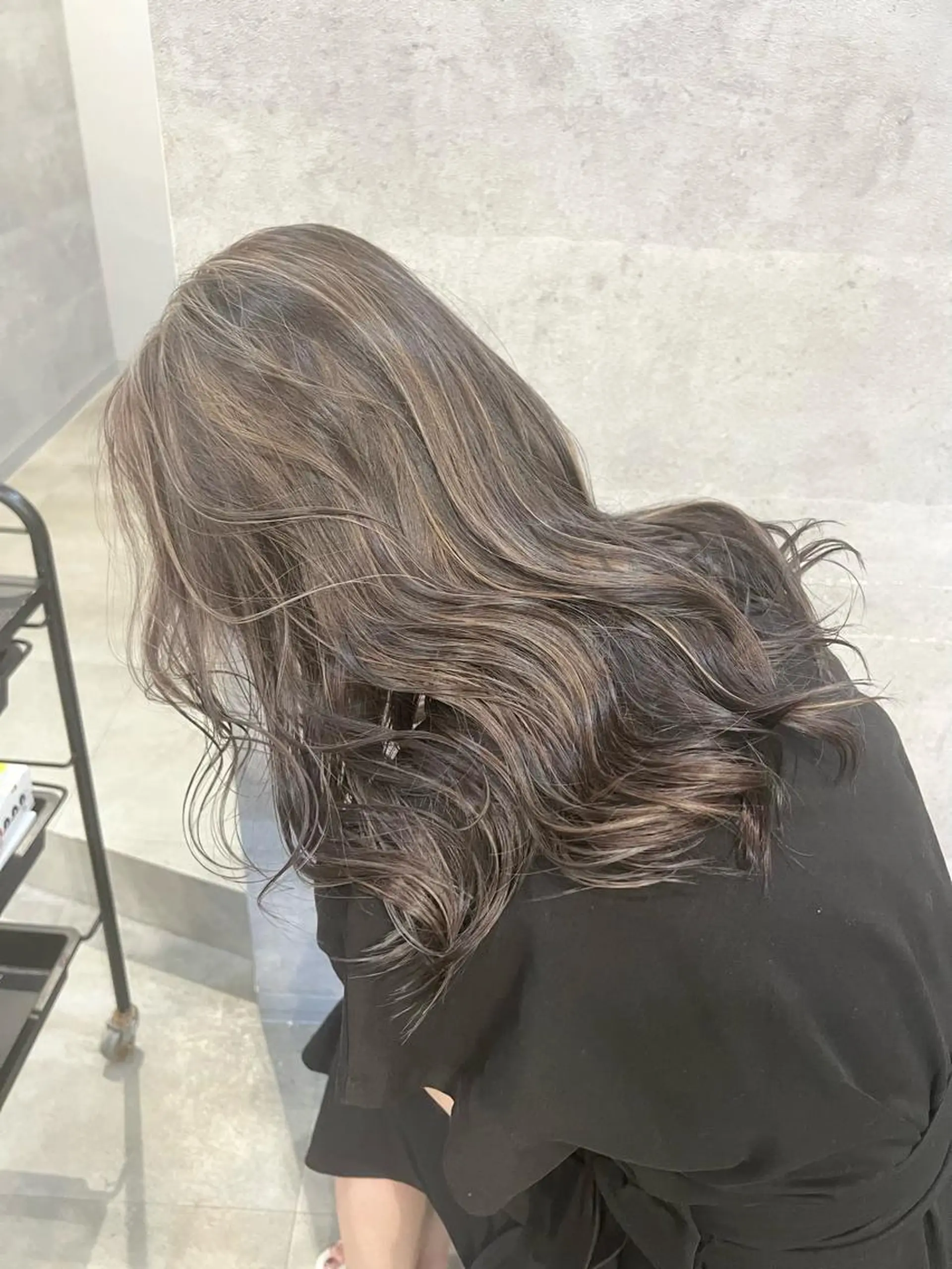 ロング カラー ヘアカラー 寺嶋 貴大のヘアスタイル