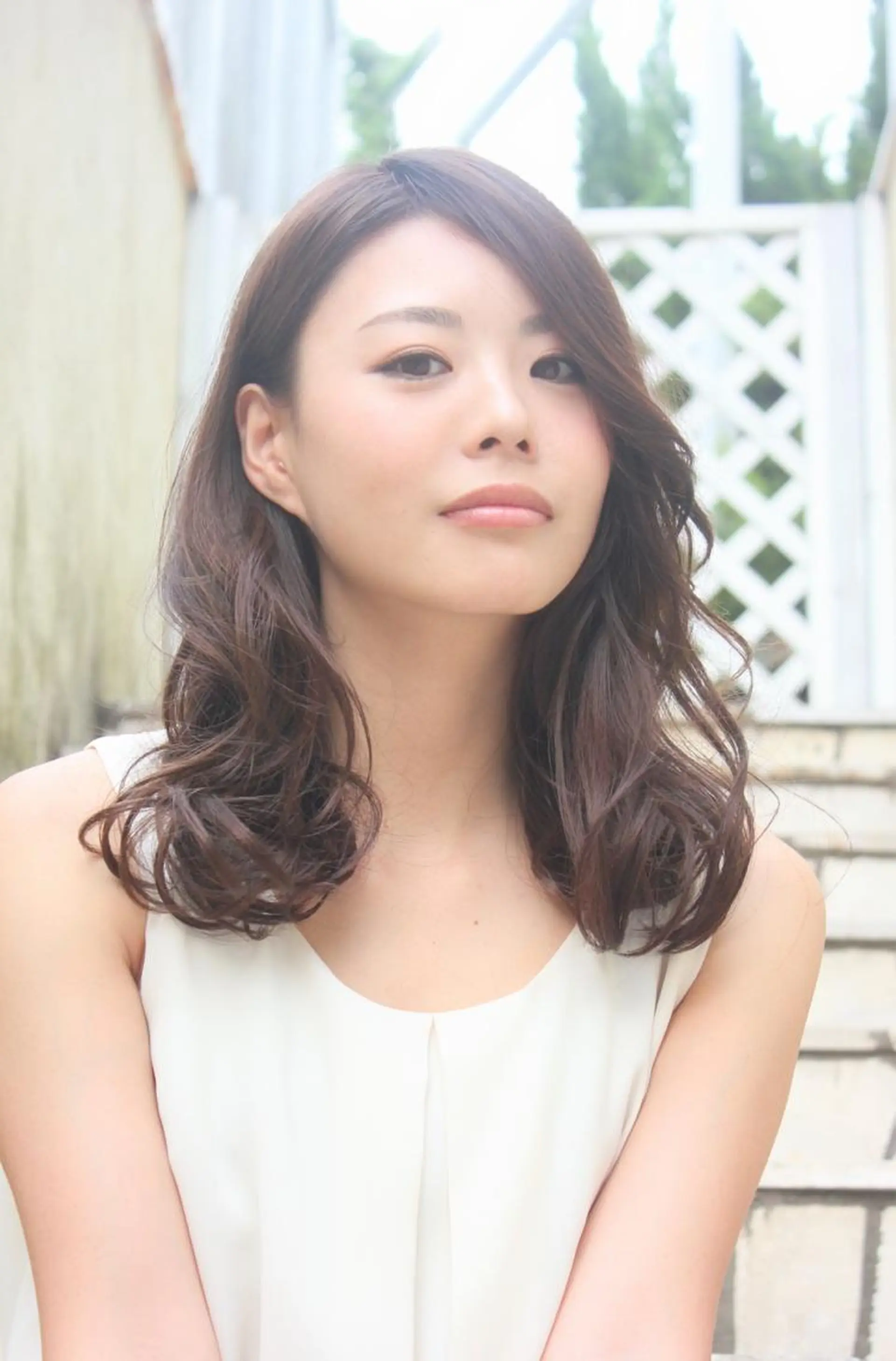 セミロング パーマ セミロングパーマ デジタルパーマ 代表　YUKI ☆のヘアスタイル