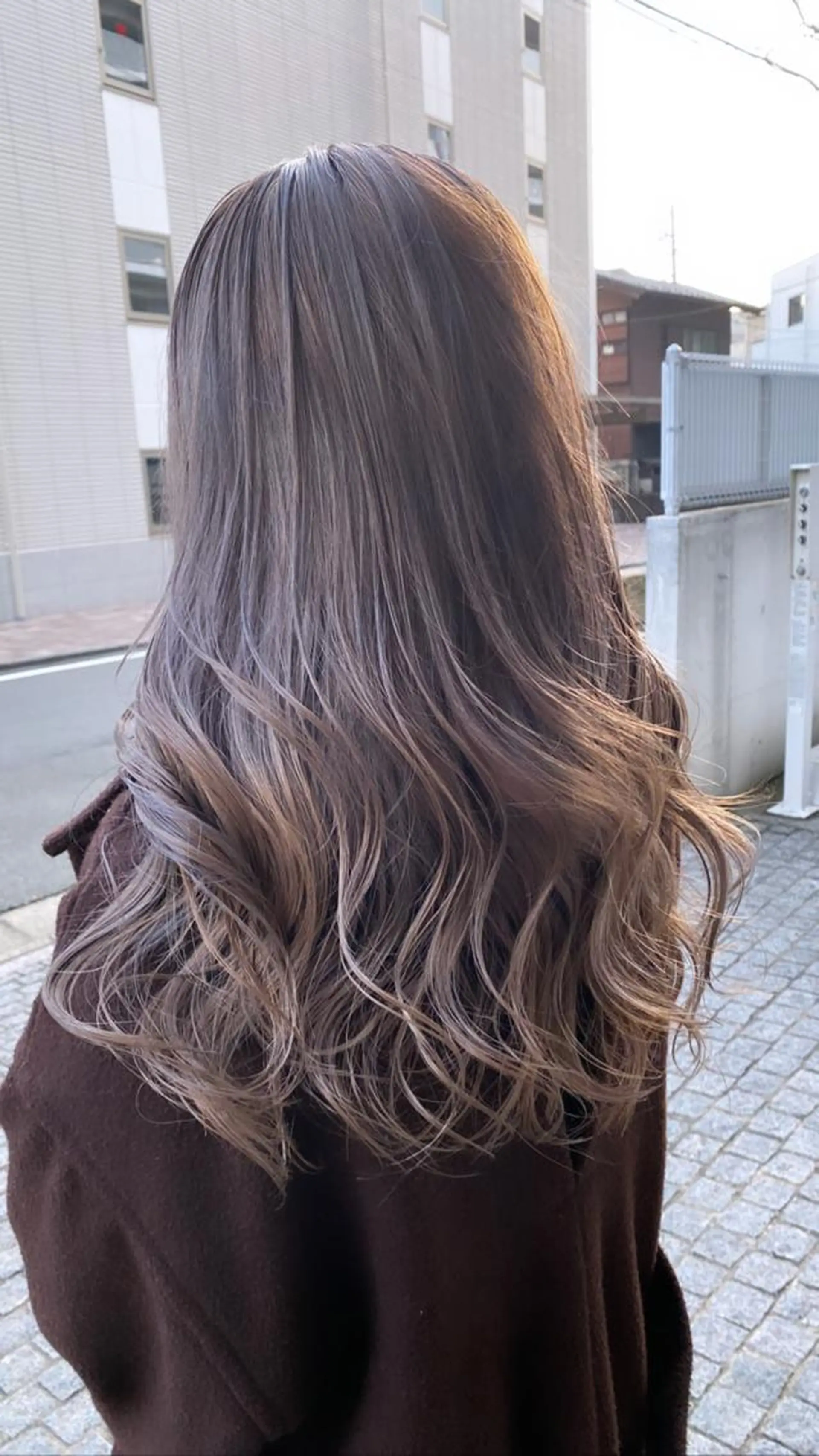 ロング ヘアカラー トリートメント レイヤーカット/ ブリーチカラー/雅人のヘアスタイル