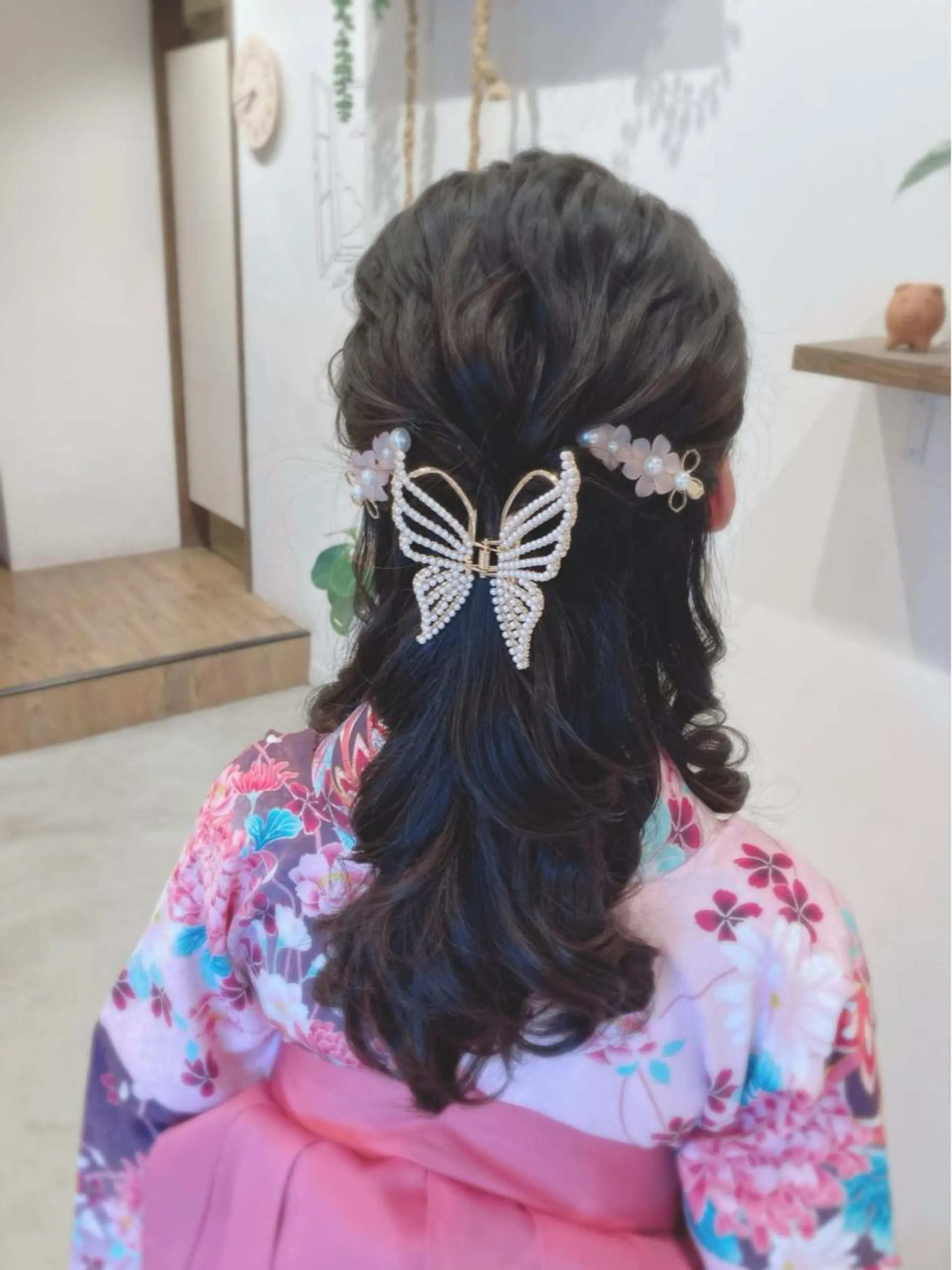 セミロング 卒業式のヘアスタイル 撮影モデル募集中☆ オグリヤスエのヘアスタイル