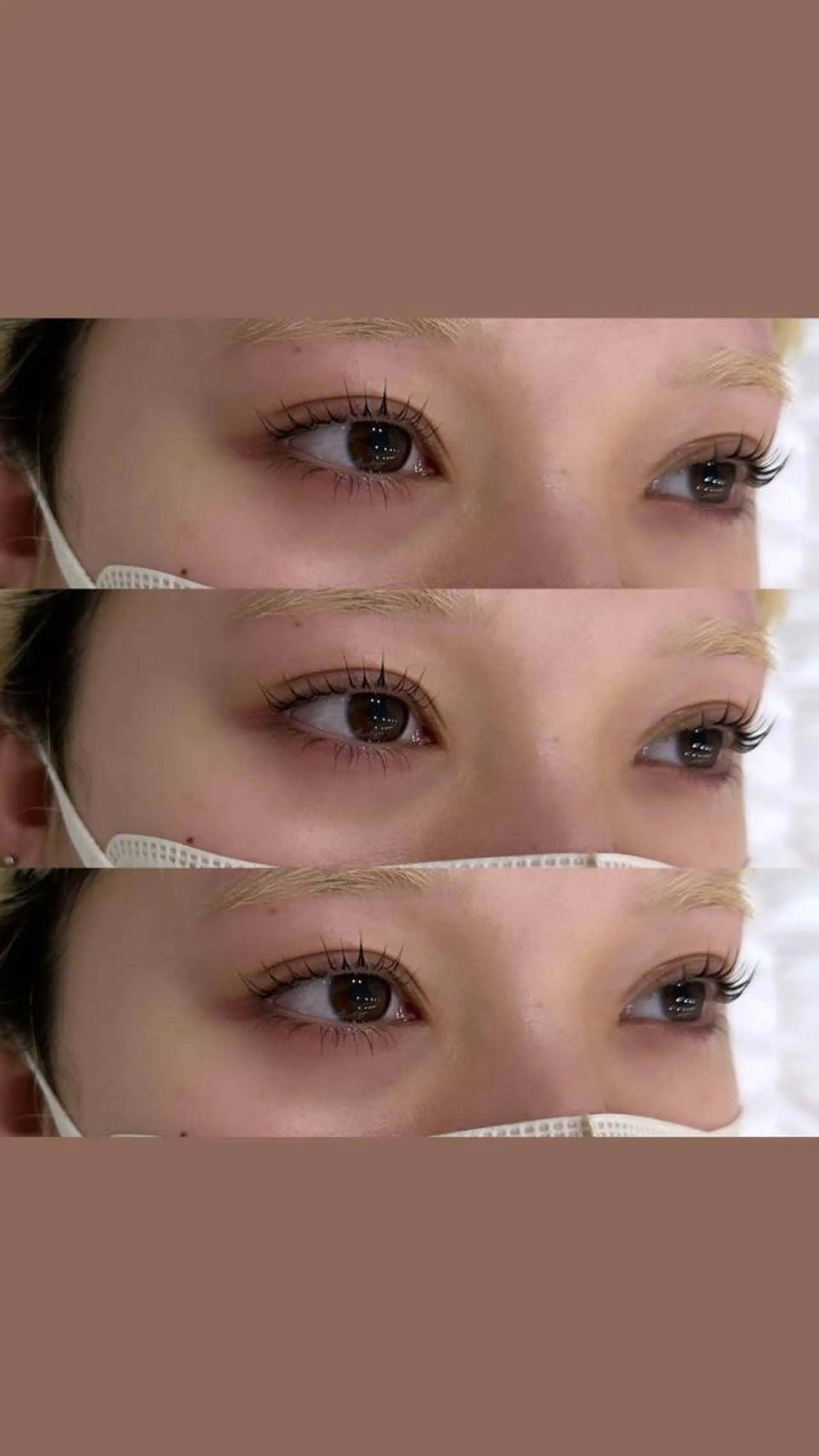 マツエク・マツパ パリジェンヌラッシュリフト マリーテレジア モデルのマツエク・マツパデザイン