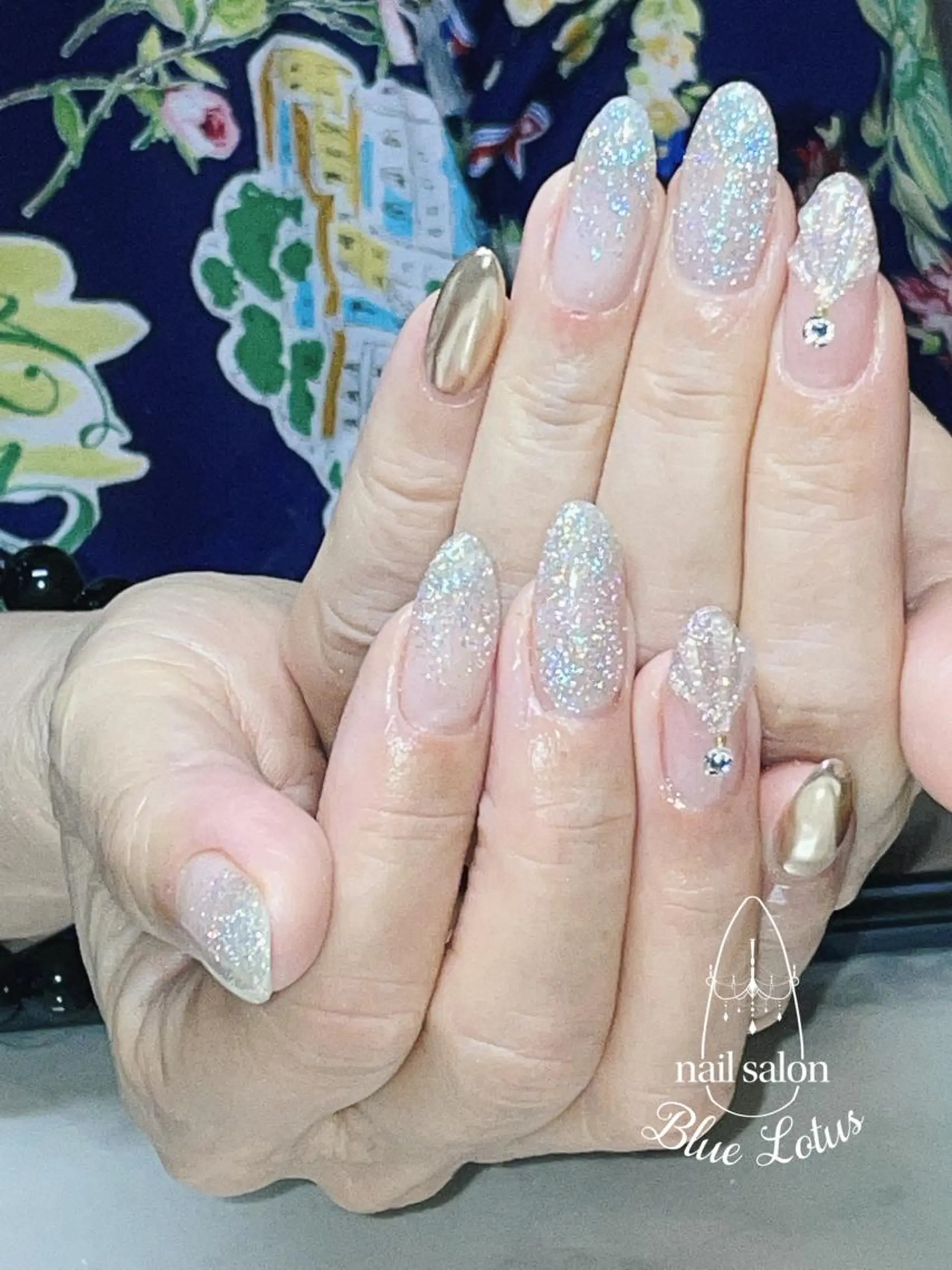 ネイル フラッシュネイル ハンドネイル 三浦 藍のネイルデザイン