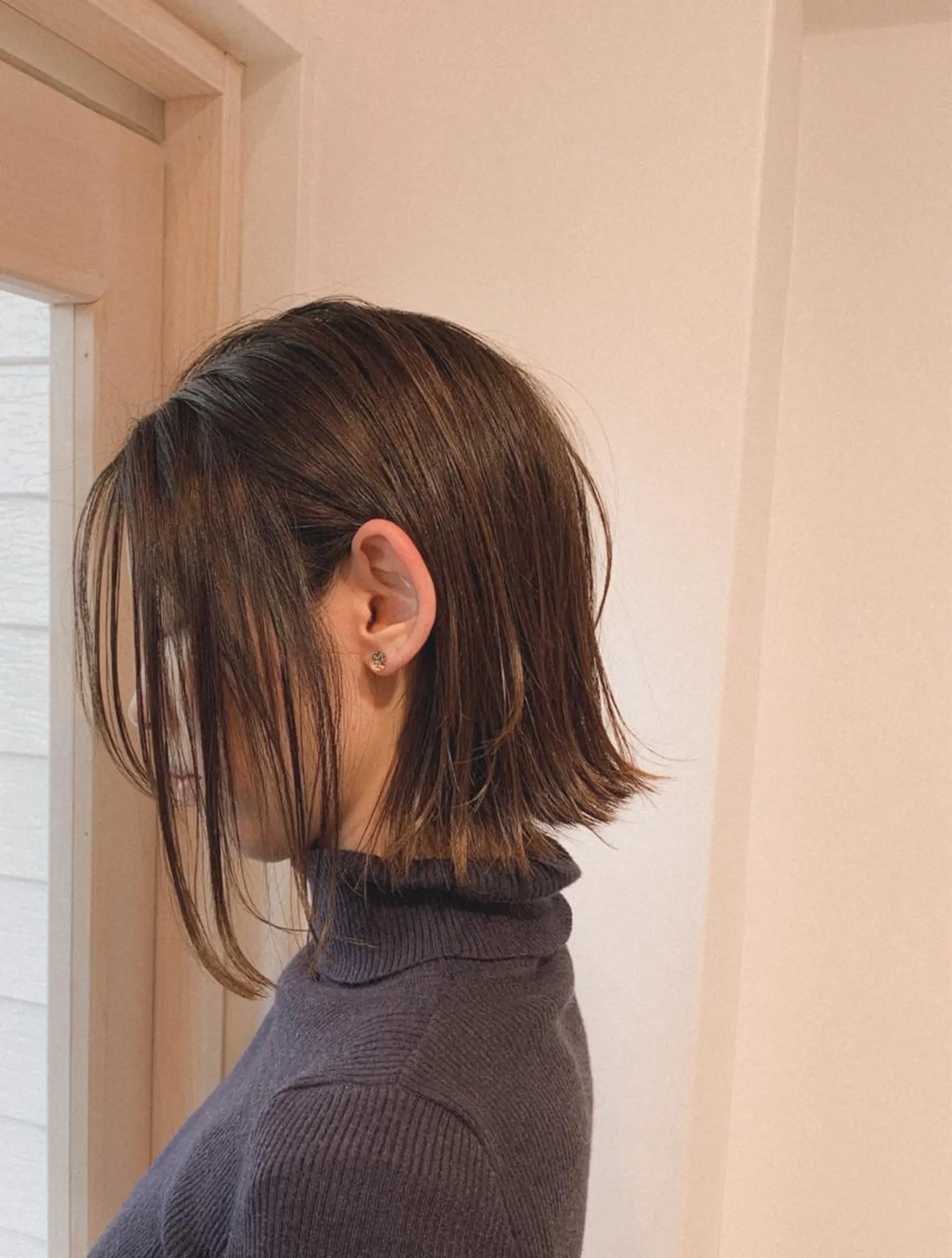 ショート カラー カット ヘアカラー トリートメント 林 里美のヘアスタイル