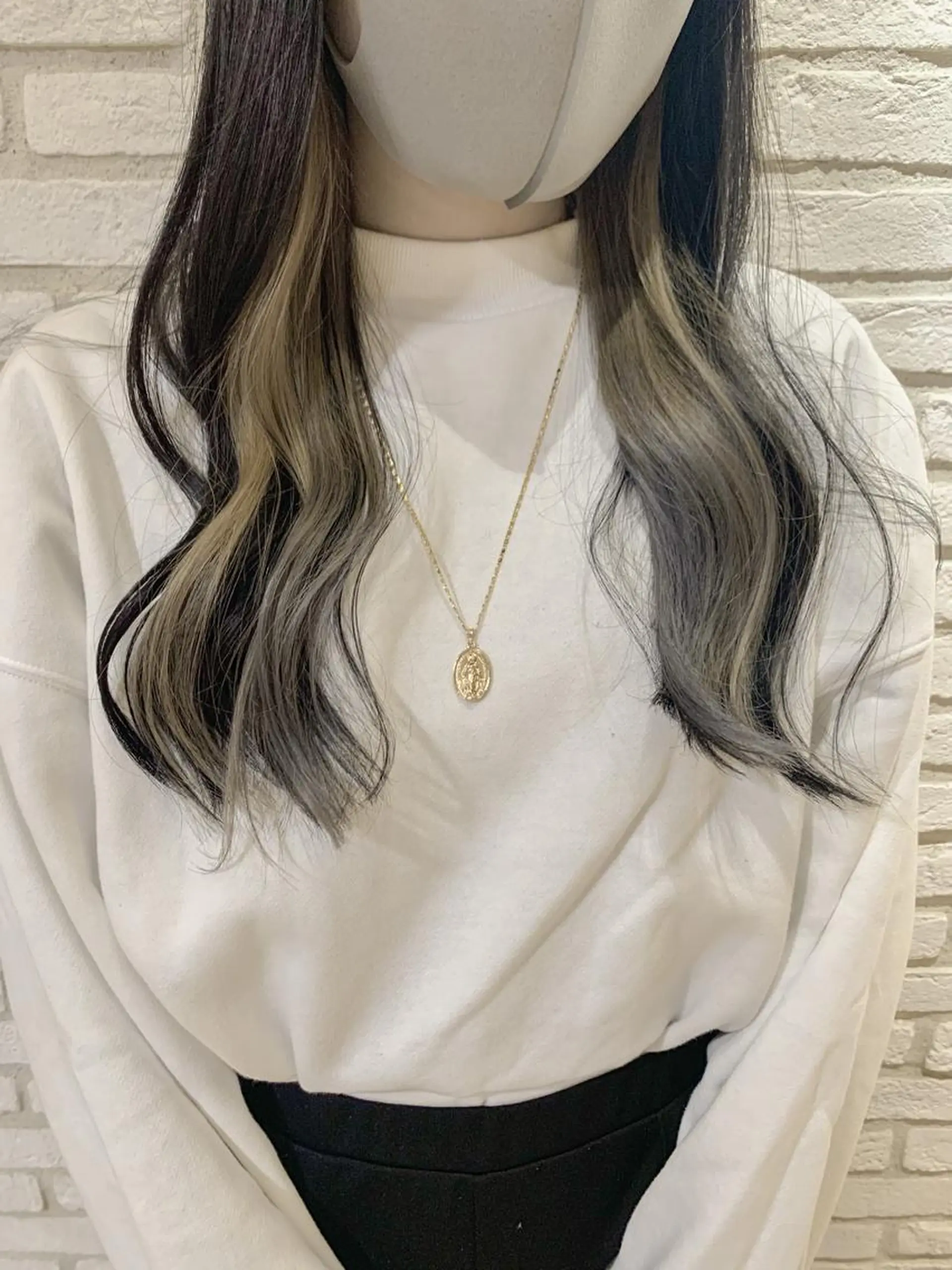 ロング カラー ヘアアレンジ ヘアカラー トリートメント yuka .のヘアスタイル