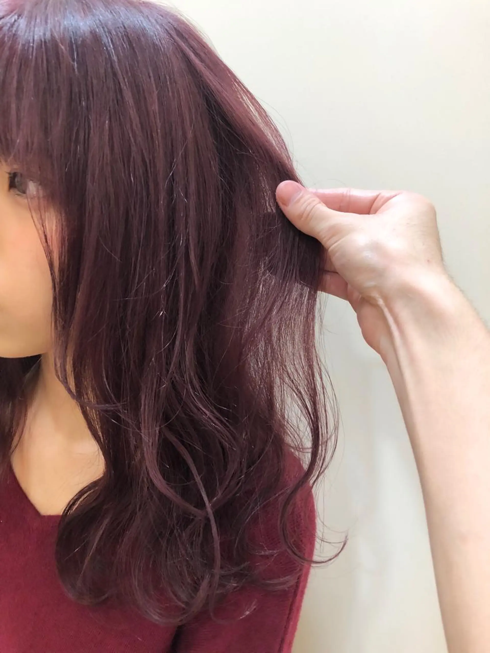 カラー 東梅田エリアカラー ヘアセットNo. 1のヘアスタイル