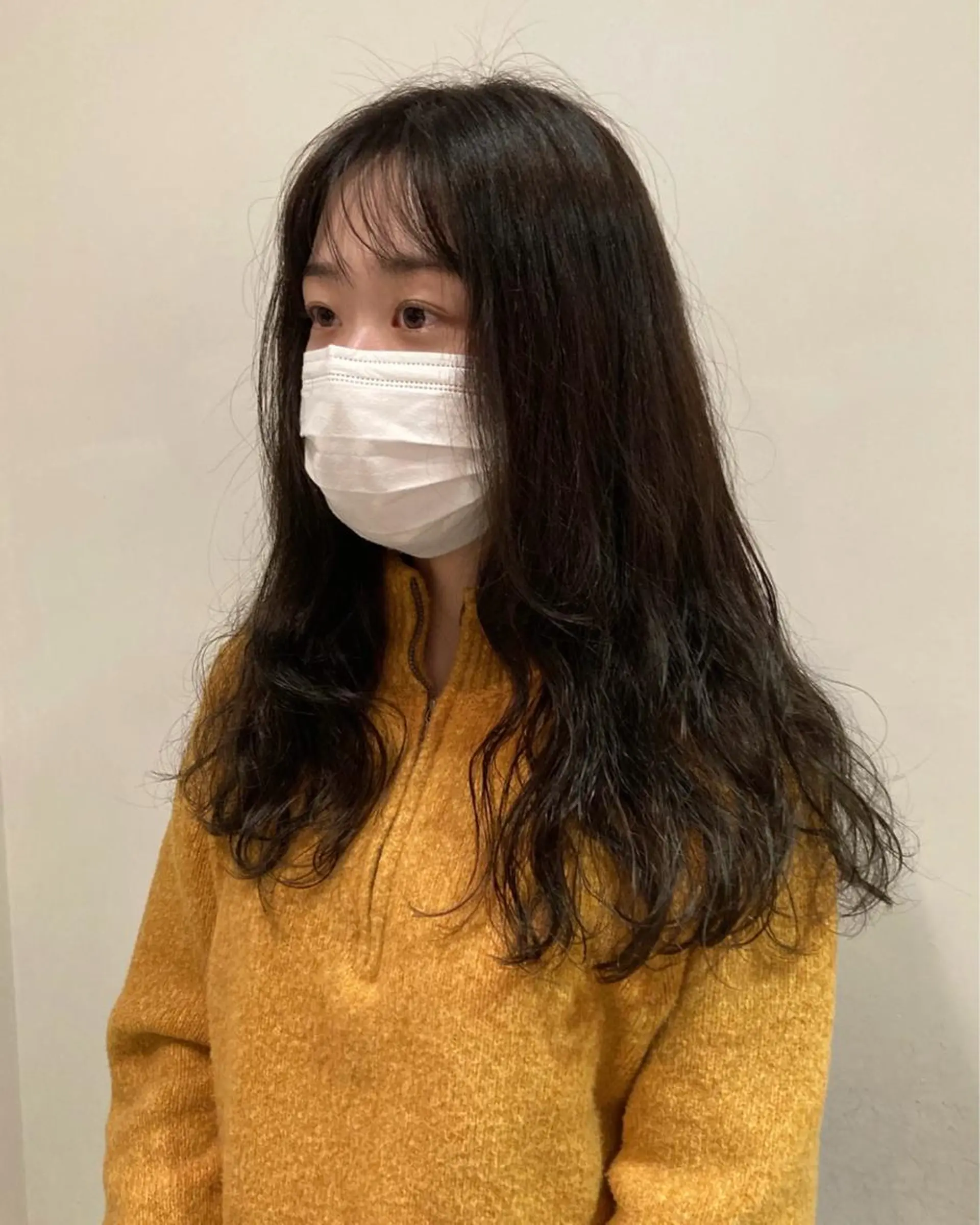 ロング パーマ KANO🌷 艶カラーのヘアスタイル