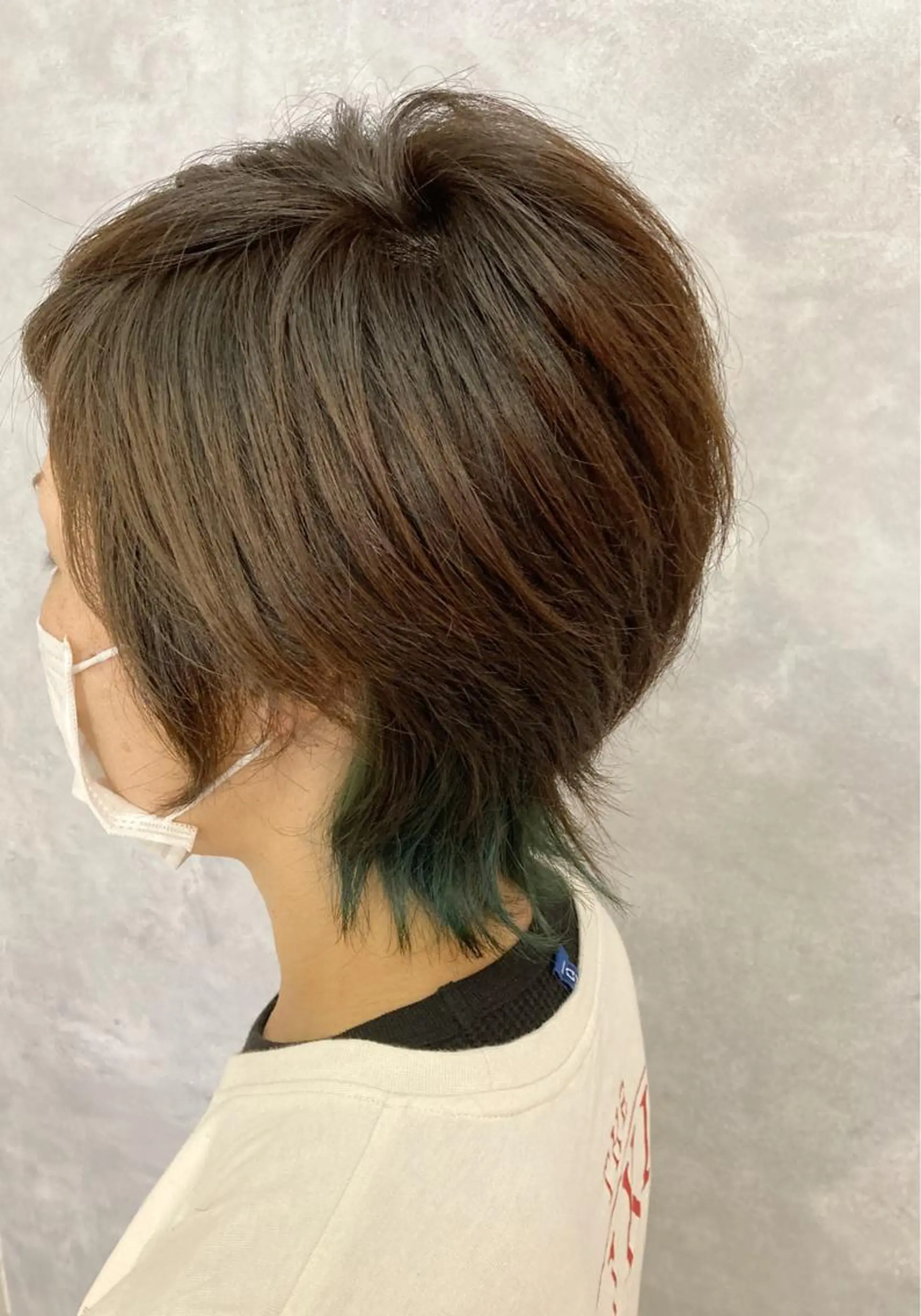 ショート カラー ヘアカラー トリートメント 五月女 隼人のヘアスタイル