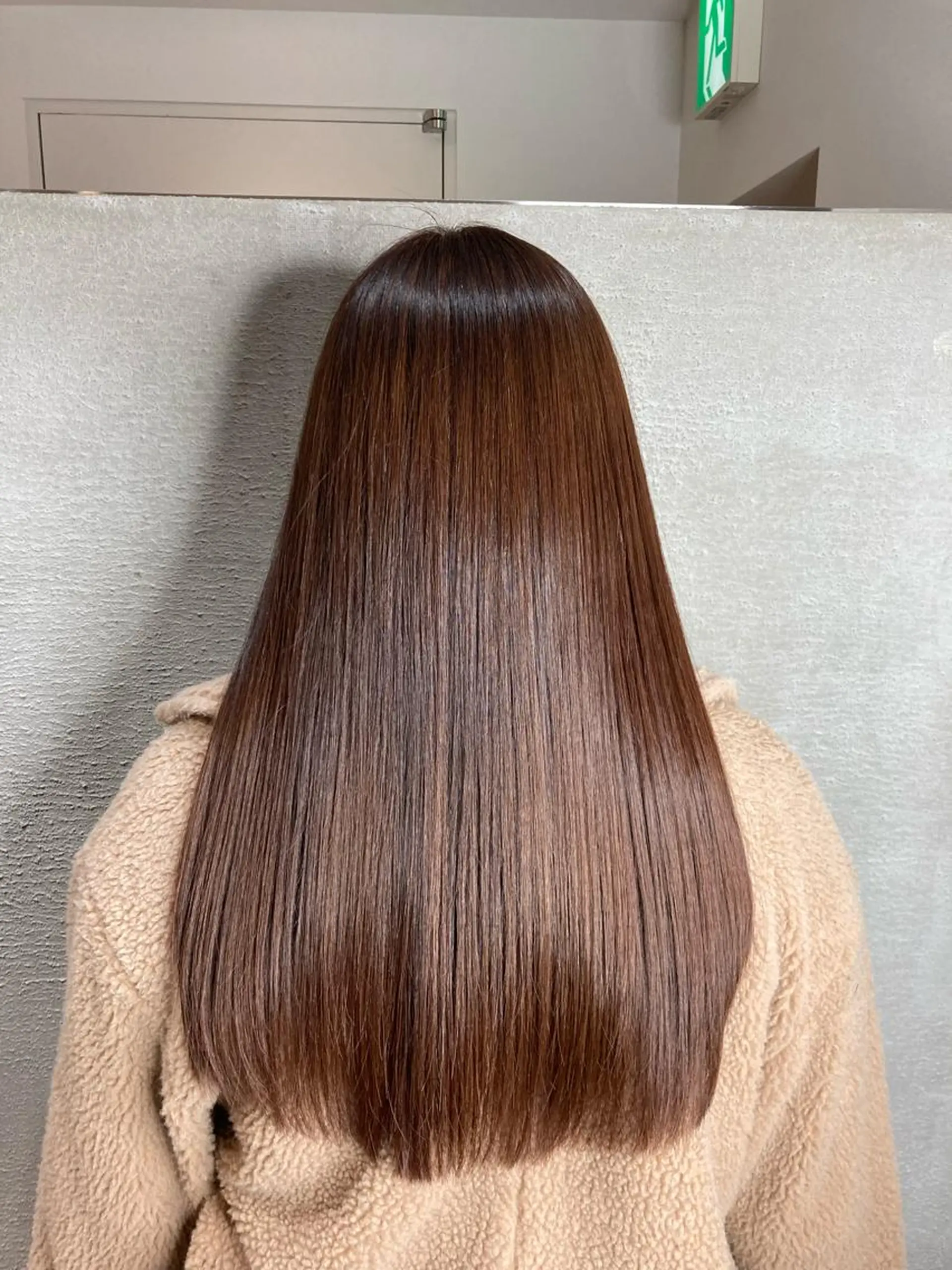 ロング カラー ブラウンカラー ピンクカラー ピンクブラウン 豊中/メンズ特化 岡田 龍之介のヘアスタイル