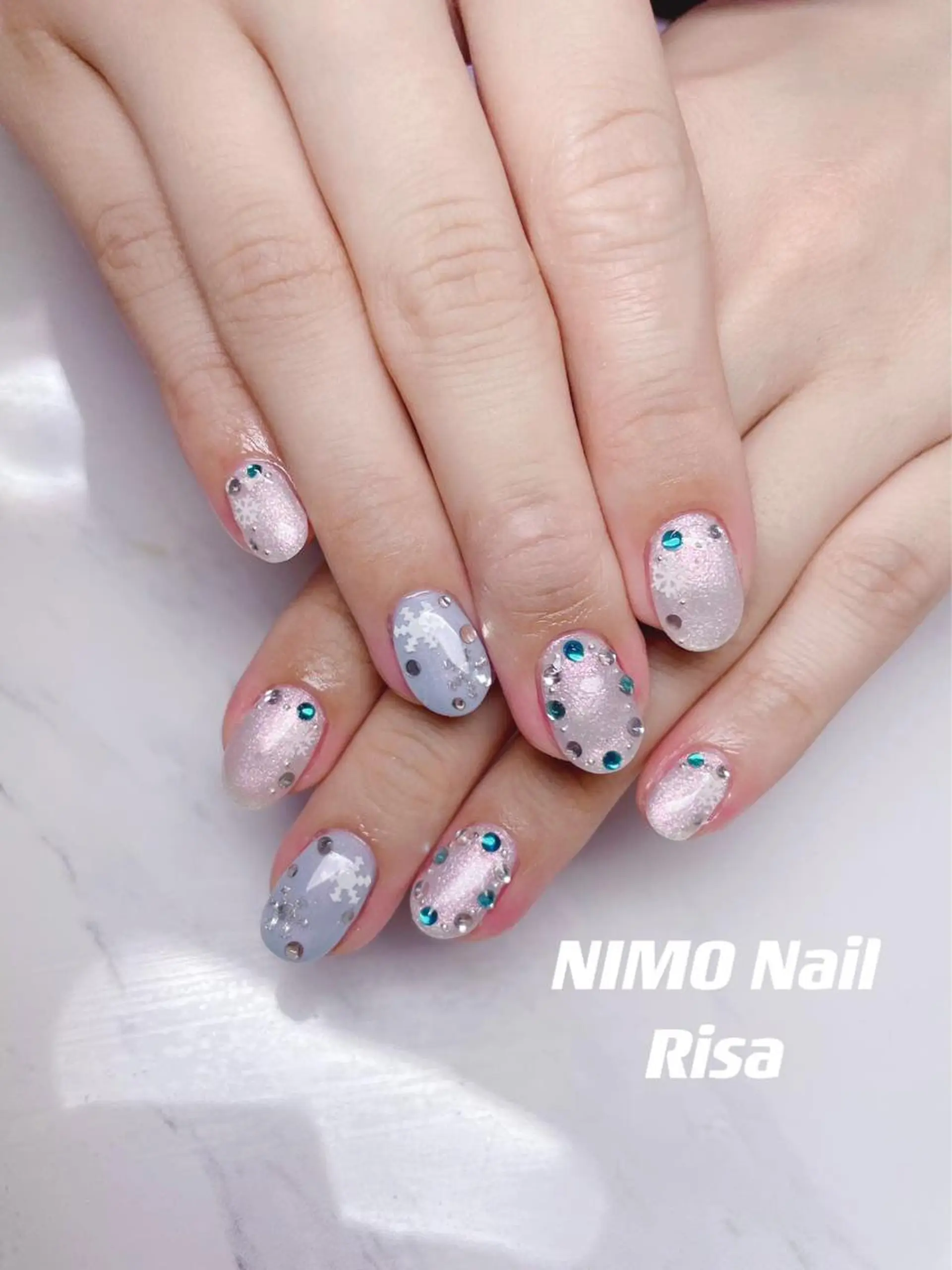 ネイル ハンドネイル RI SA☀️ リサのネイルデザイン