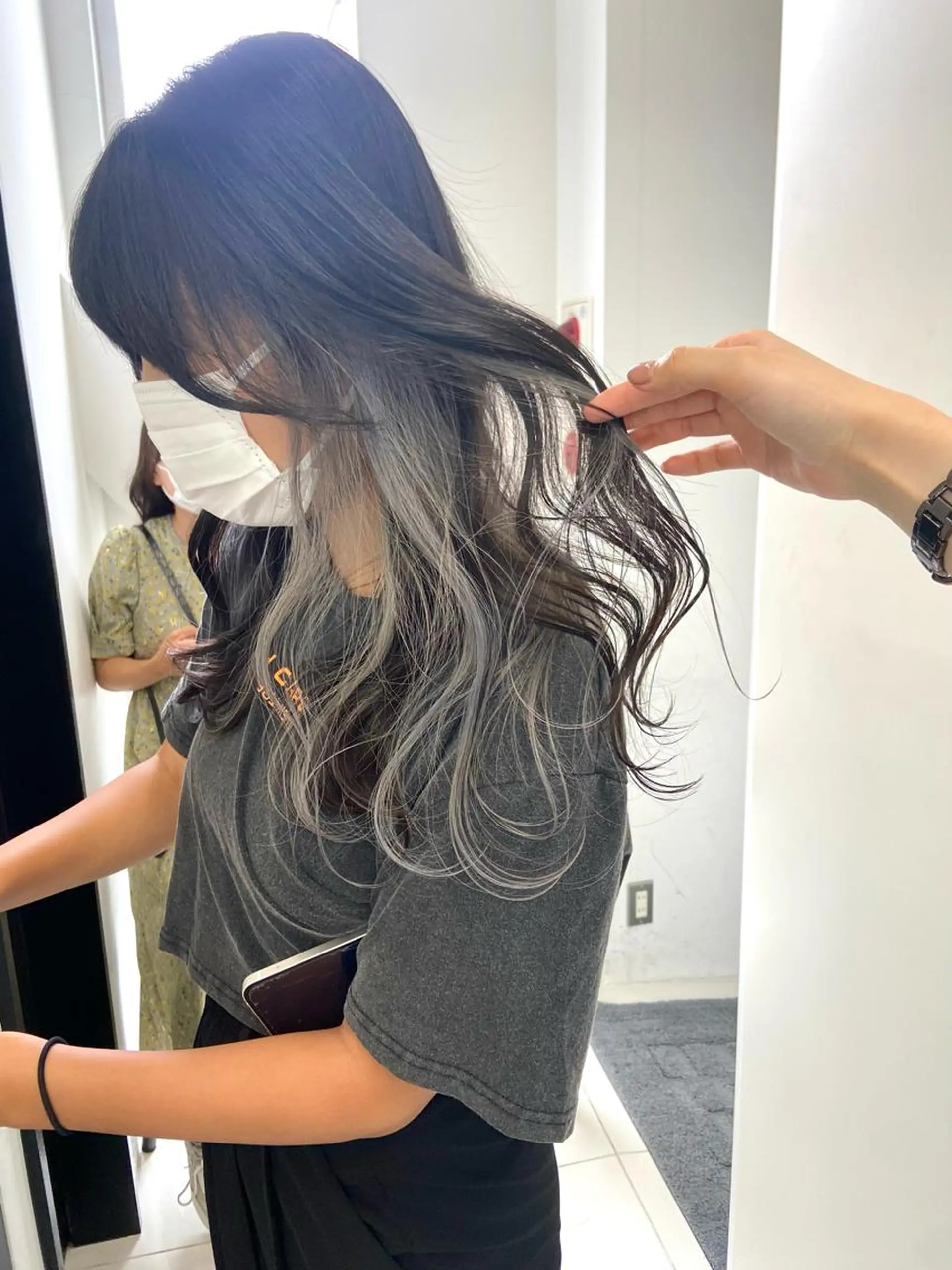 ロング 韓国レイヤー/ヘア カラー🎀ayamiのヘアスタイル