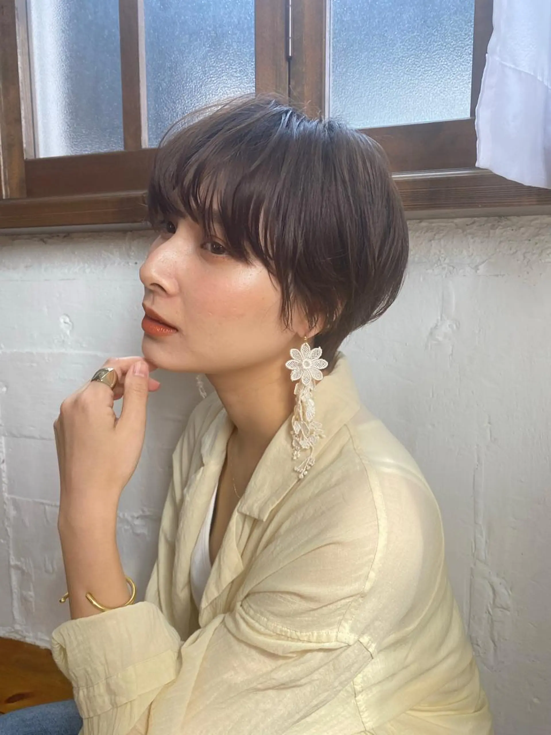 ショート カット トリートメント Le'a 谷町🌼 幸村はるひのヘアスタイル