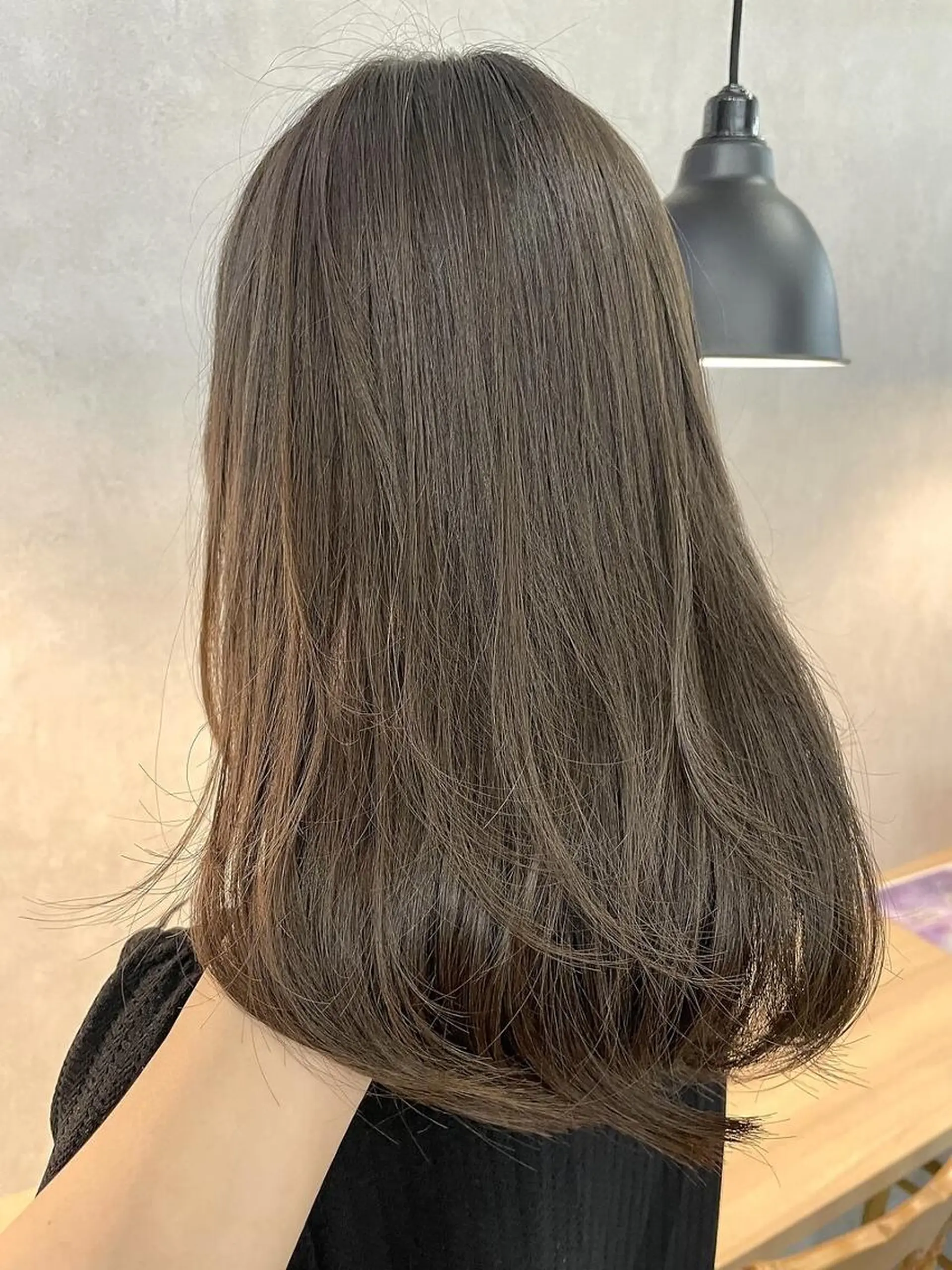 ミディアム カット 能隅あいかFLEAR 口コミ⭐️5.0⭐️のヘアスタイル