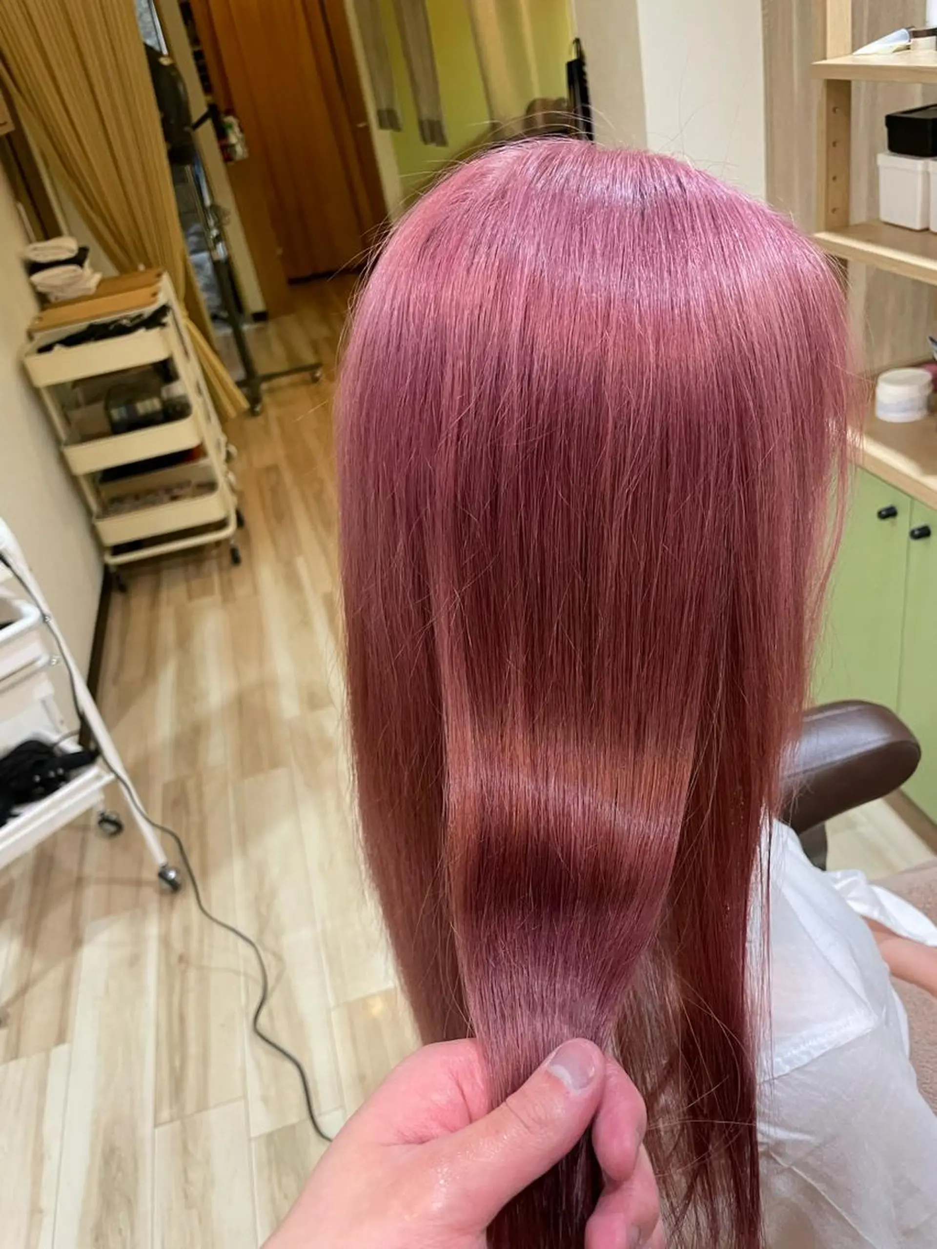 ロング カラー 🌈派手髪ハイトーン 🌈鈴木亮太🌈のヘアスタイル