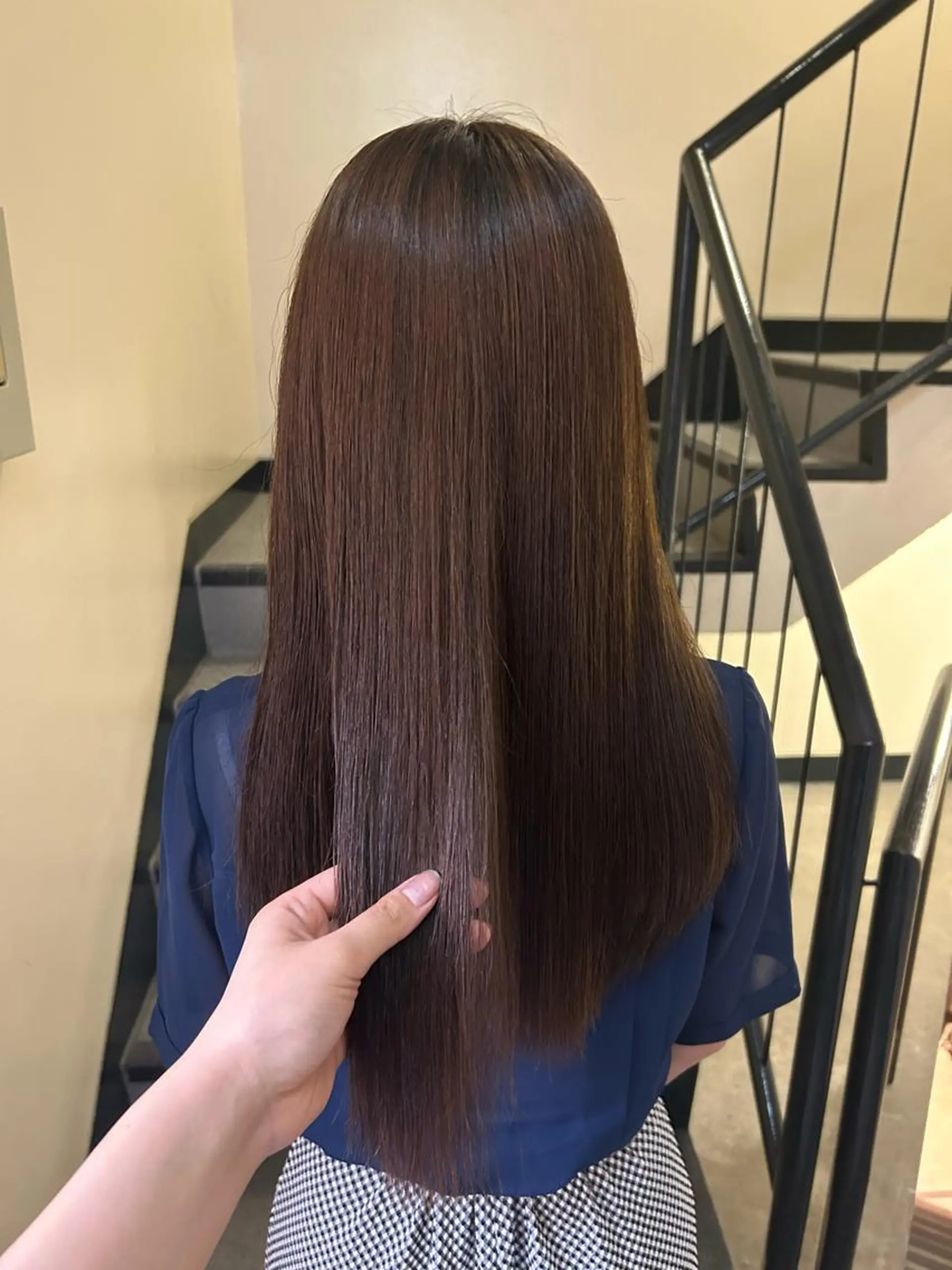 ロング パーマ カット 縮毛矯正 トリートメント ☕️結【suii.】 ボブ/ヘアセット☕️のヘアスタイル