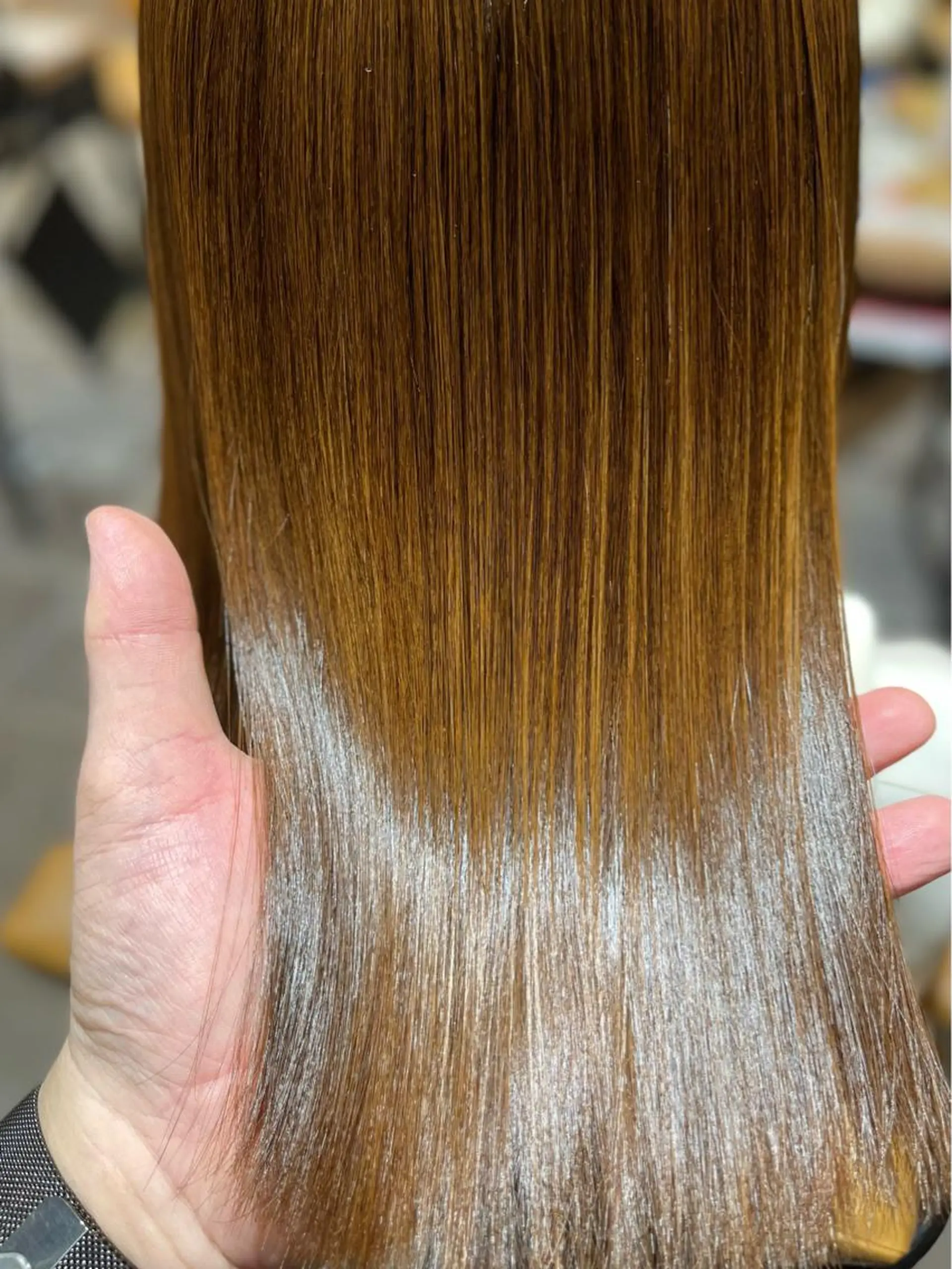 ロング 縮毛矯正 トリートメント 髪質改善/ 杉山正克のヘアスタイル