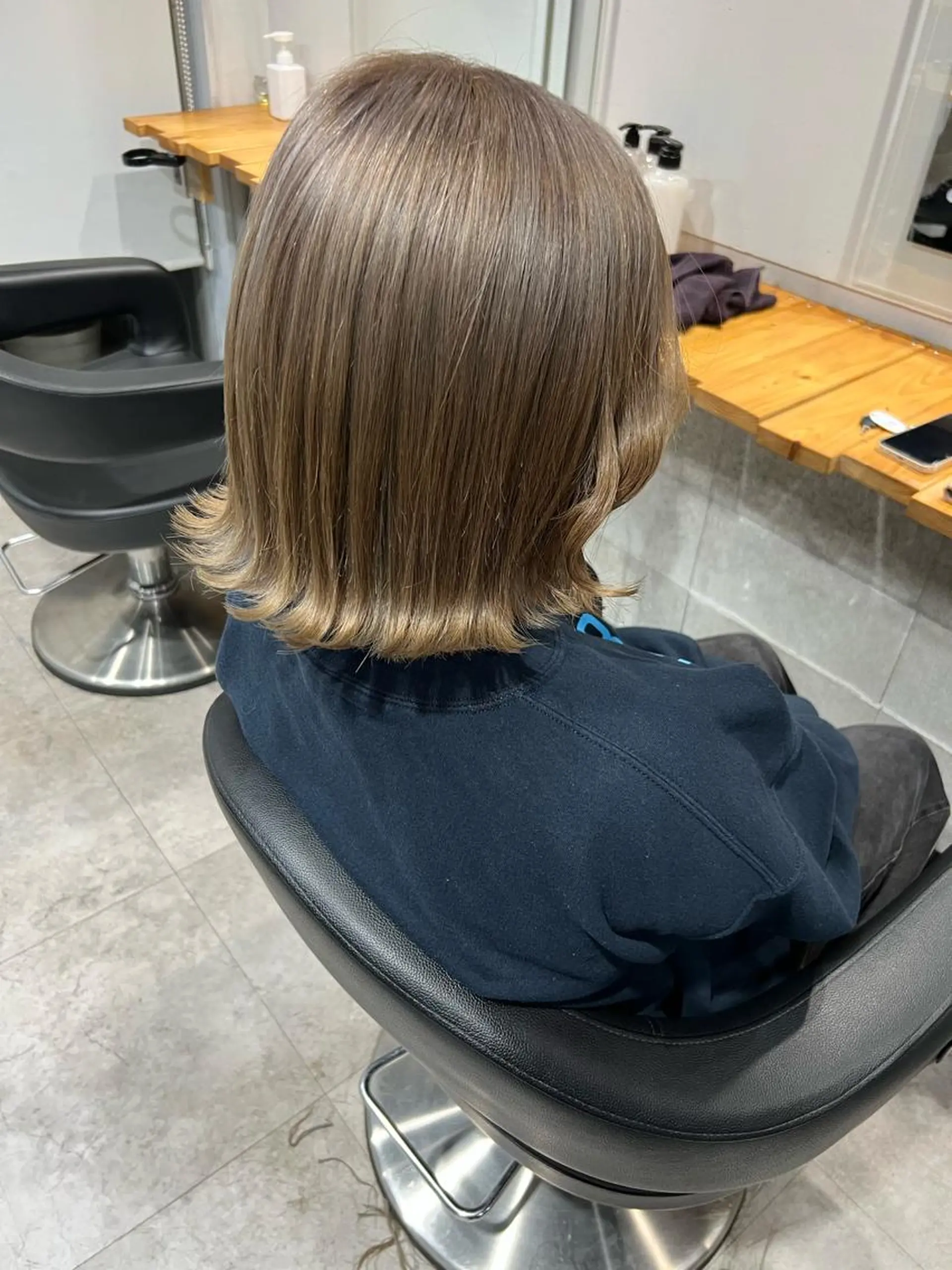 ミディアム メンズレディース お任せください伊織のヘアスタイル