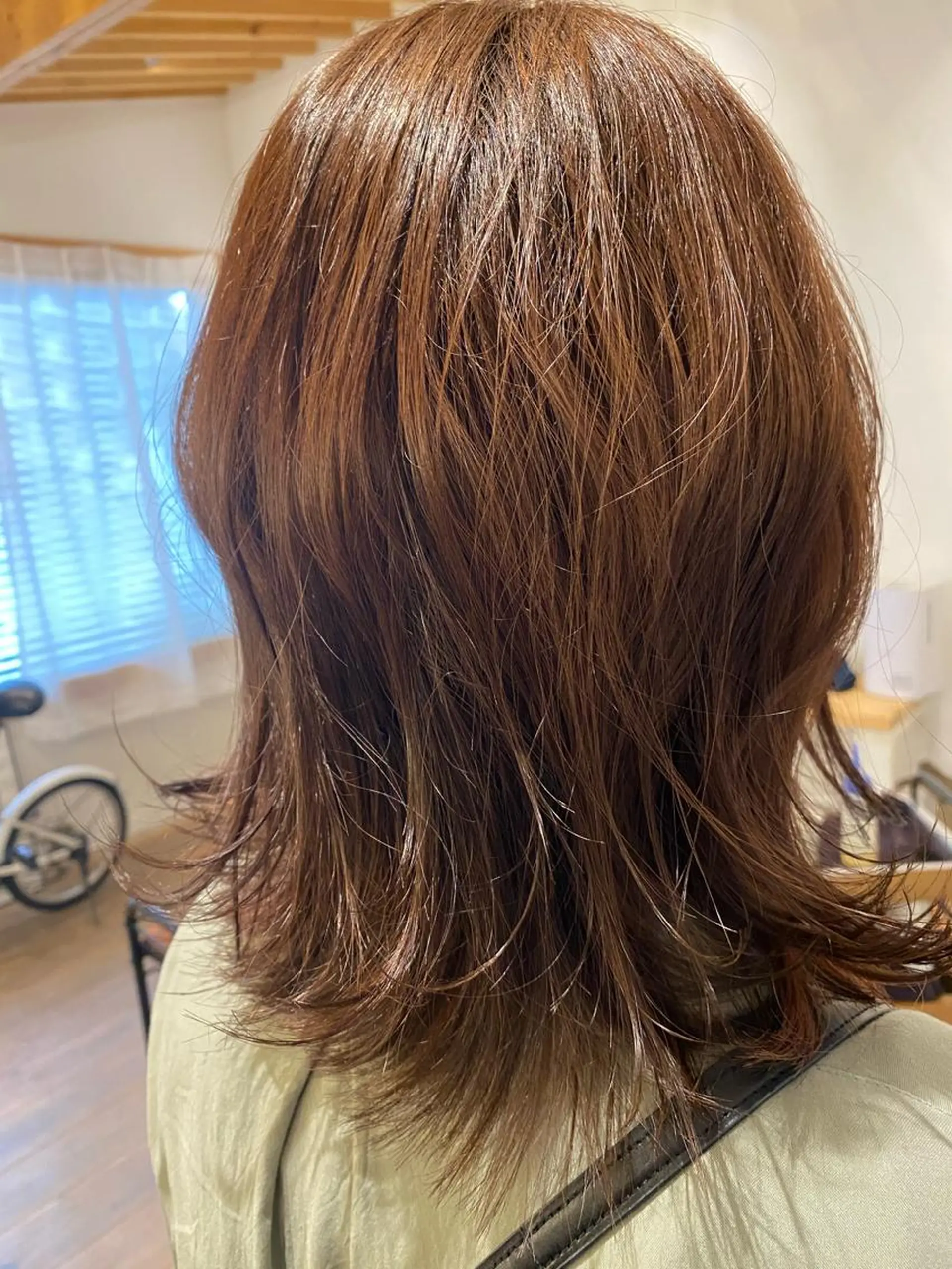 ミディアム 髪質改善 大内翔太のヘアスタイル