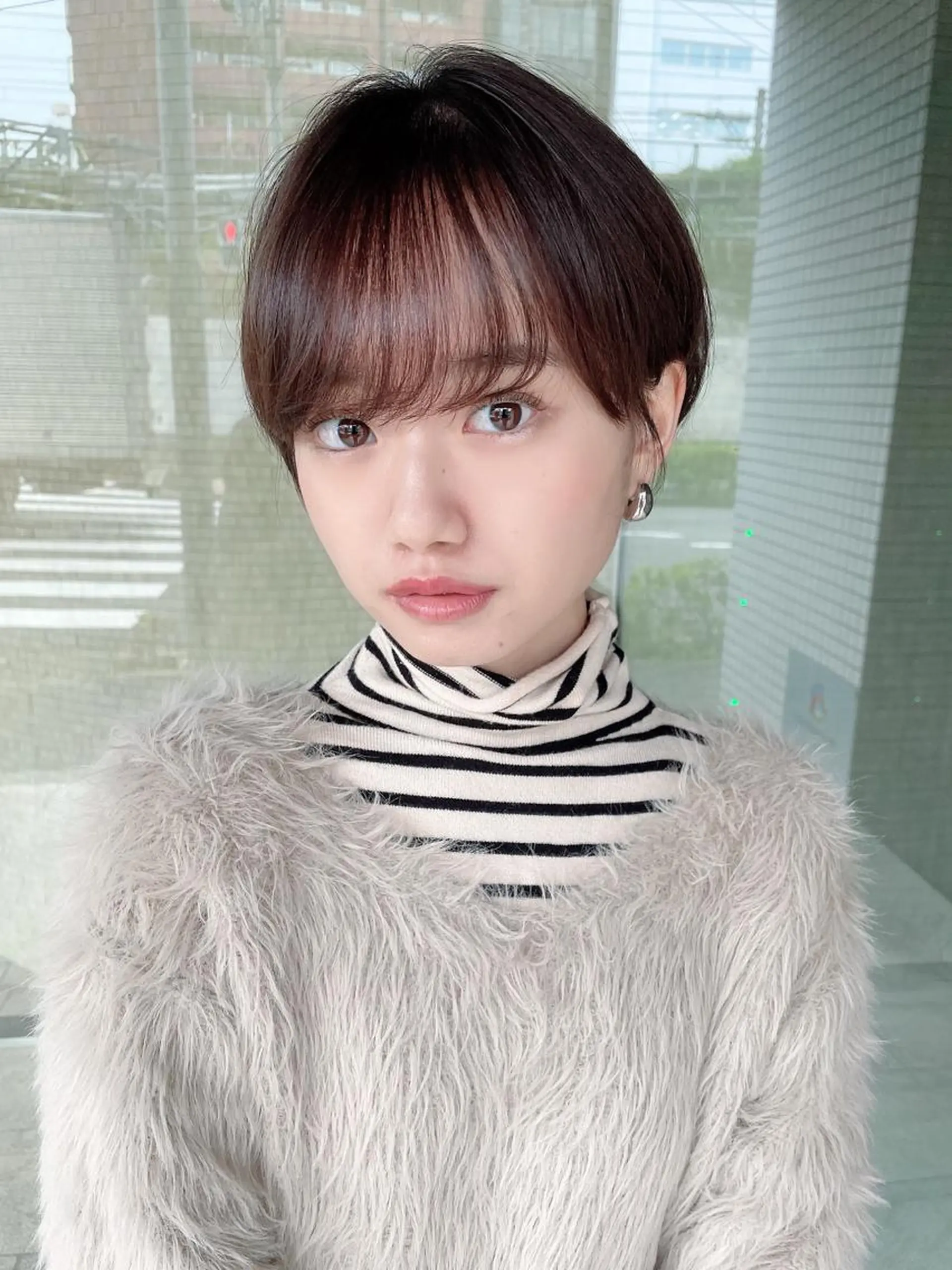 ショート カラー 似合わせ/小顔/ 韓国✨KAITOのヘアスタイル