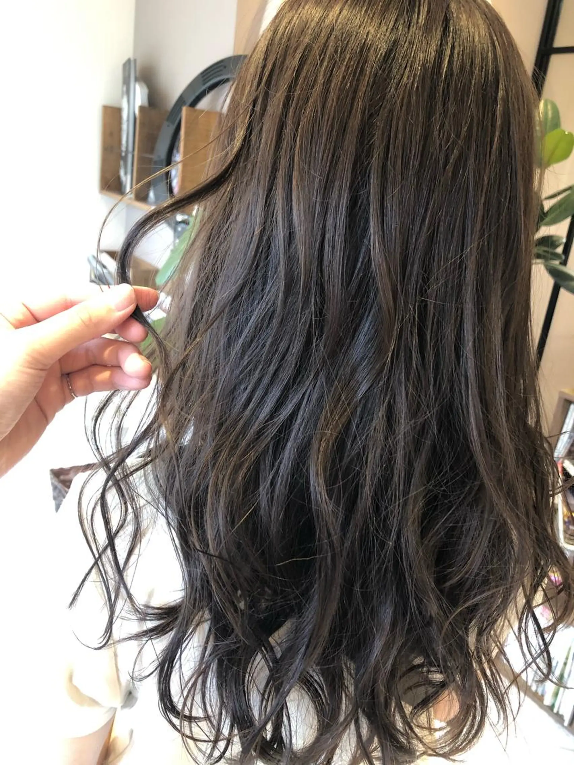 セミロング ヘアアレンジ カット ヘアカラー トリートメント 韓国ヘア♡おくれ毛♡ ボブ♡sayakaのヘアスタイル