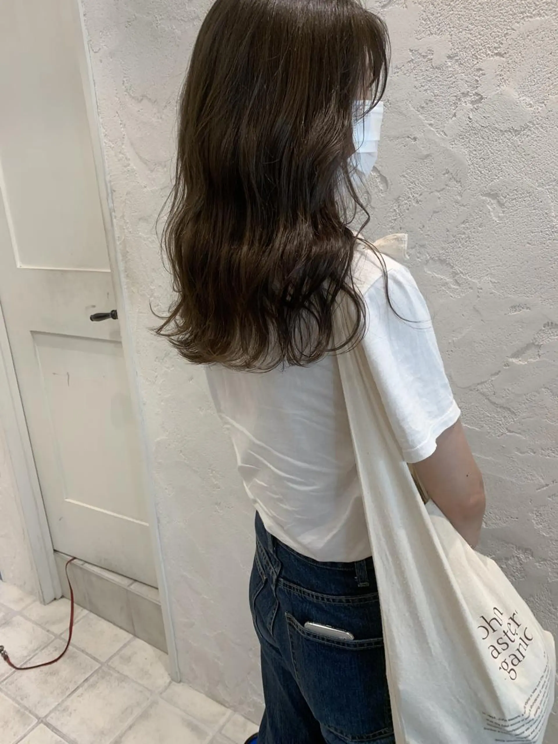 セミロング カラー グレージュ オリーブカラー オリーブグレージュ オリーブグレー 🌟アレンジが似合う カラー🌟Rumiのヘアスタイル