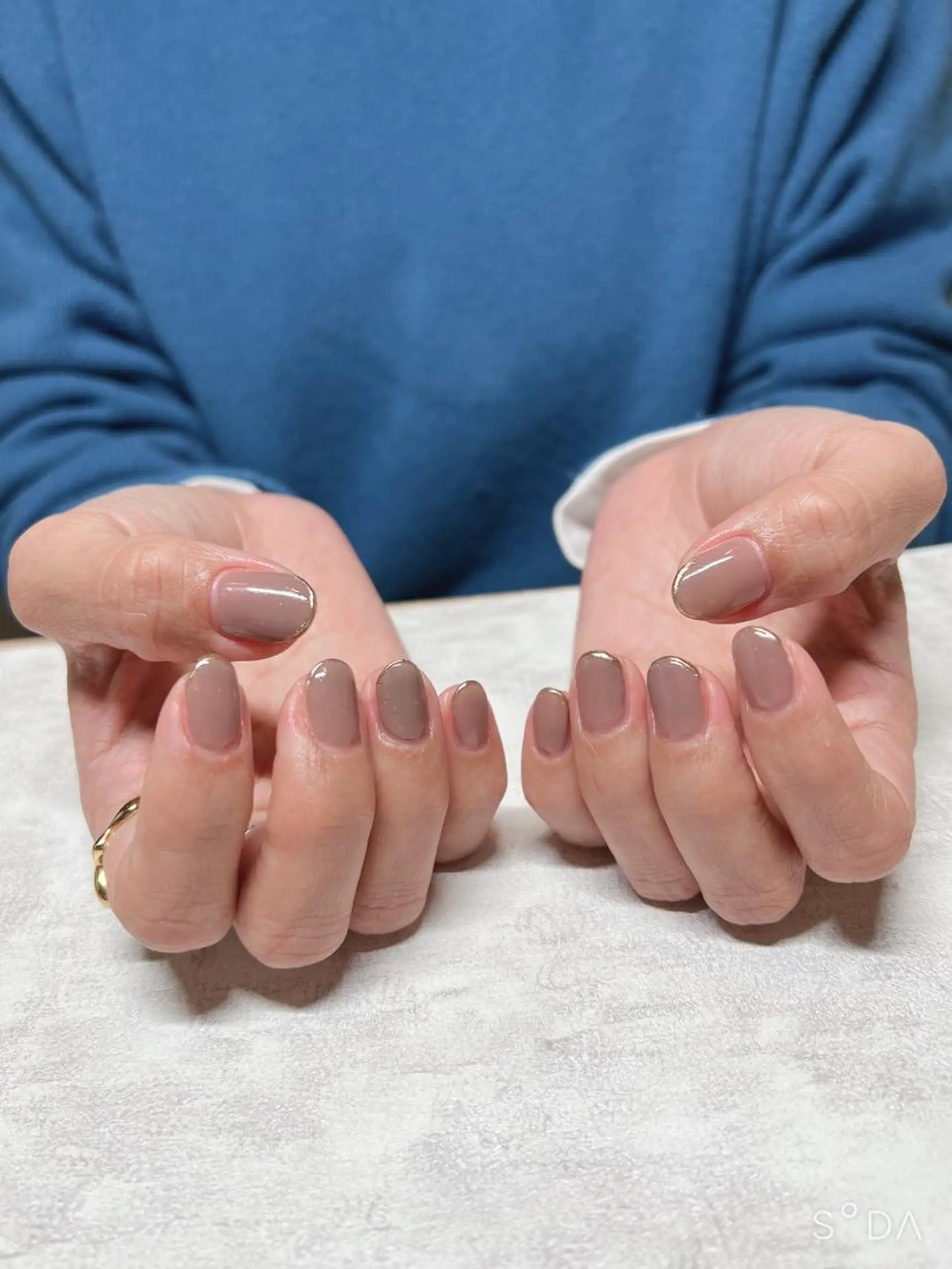 ネイル フレンチネイル ミラーネイル ハンドネイル salon Lilyのネイルデザイン
