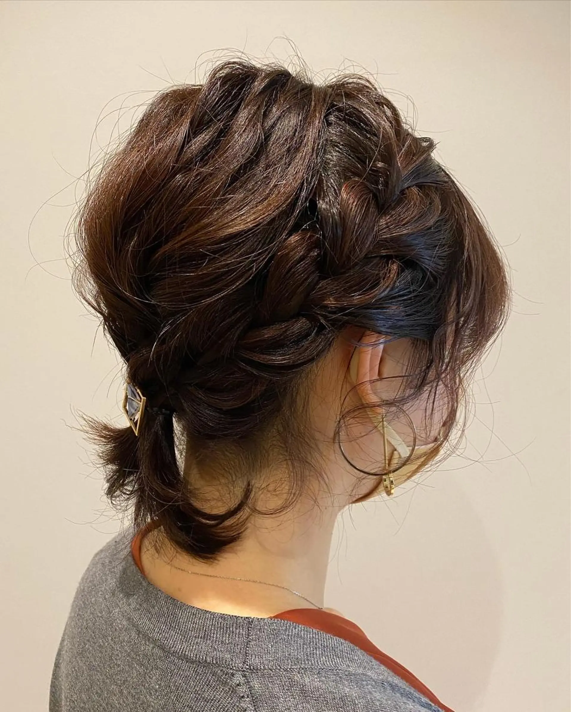 ミディアム ヘアアレンジ ヘアセット 艶髪🌿美髪 大塚礼乃【西荻窪】のヘアスタイル