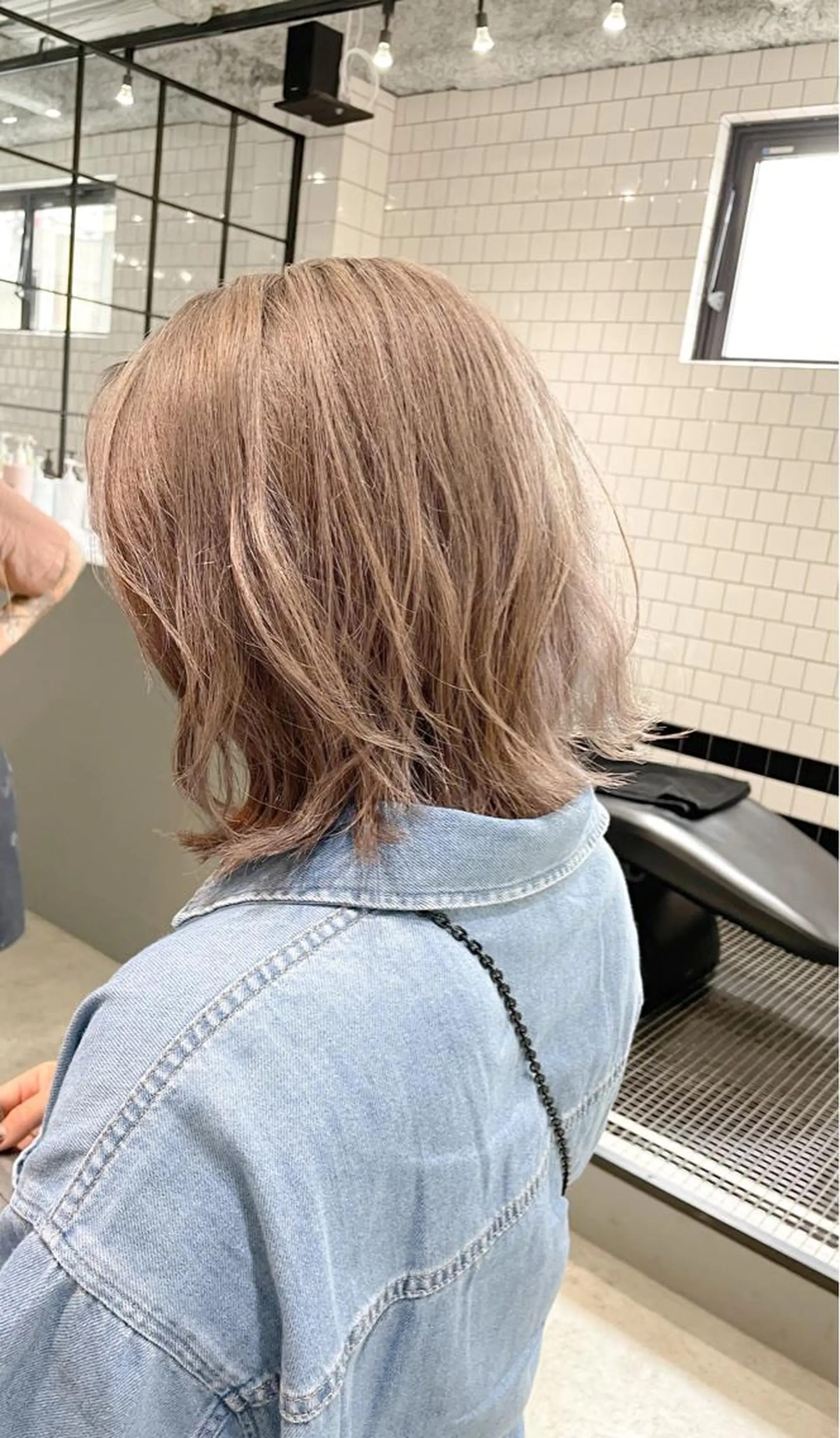 ミディアム カラー メンズ専門サロン wokeのヘアスタイル