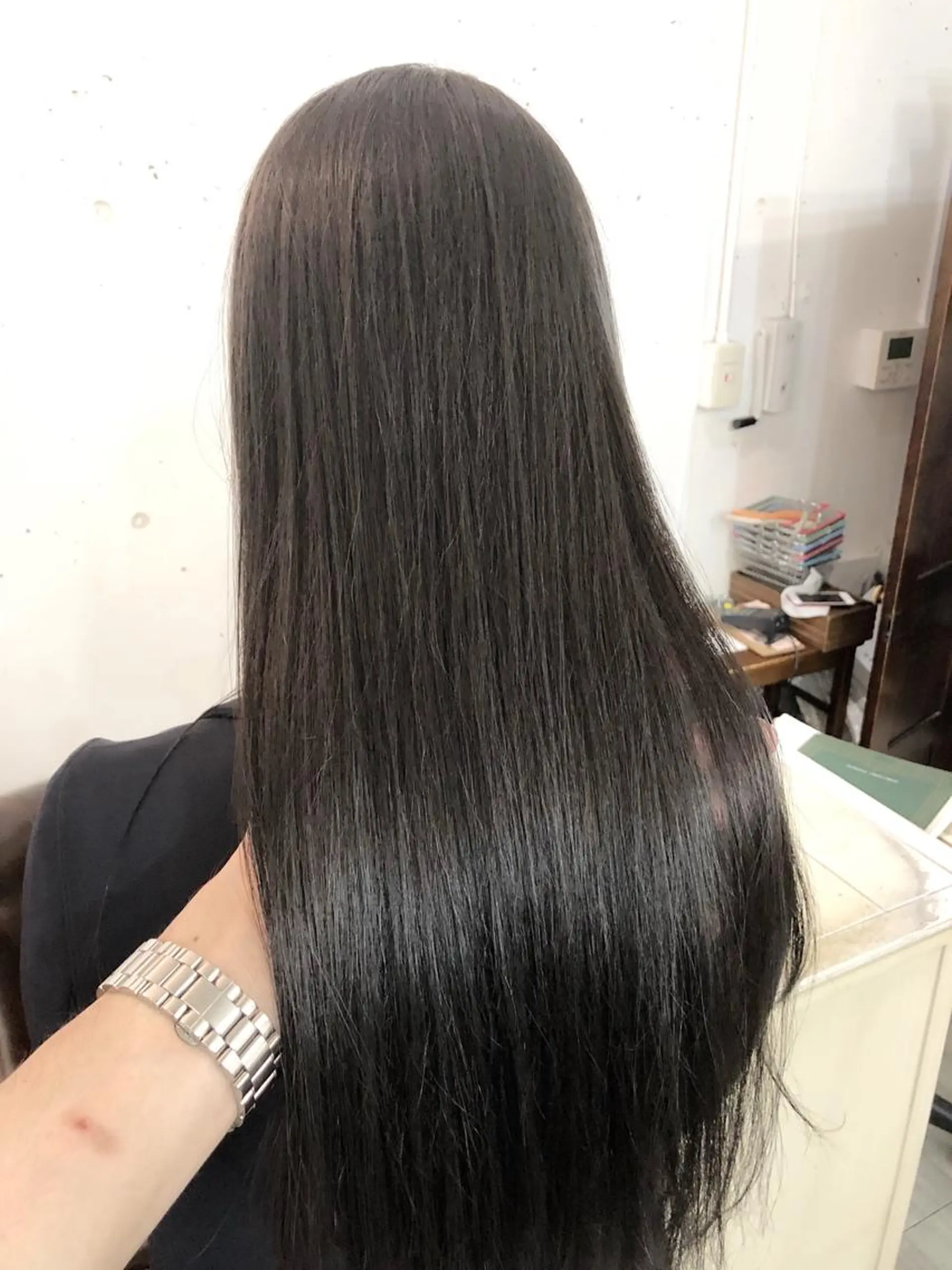 カラー ブルーカラー ブルージュ ヘアカラー トリートメント ヘッドスパ グレージュ/髪質改善 Yamato.hのヘアスタイル