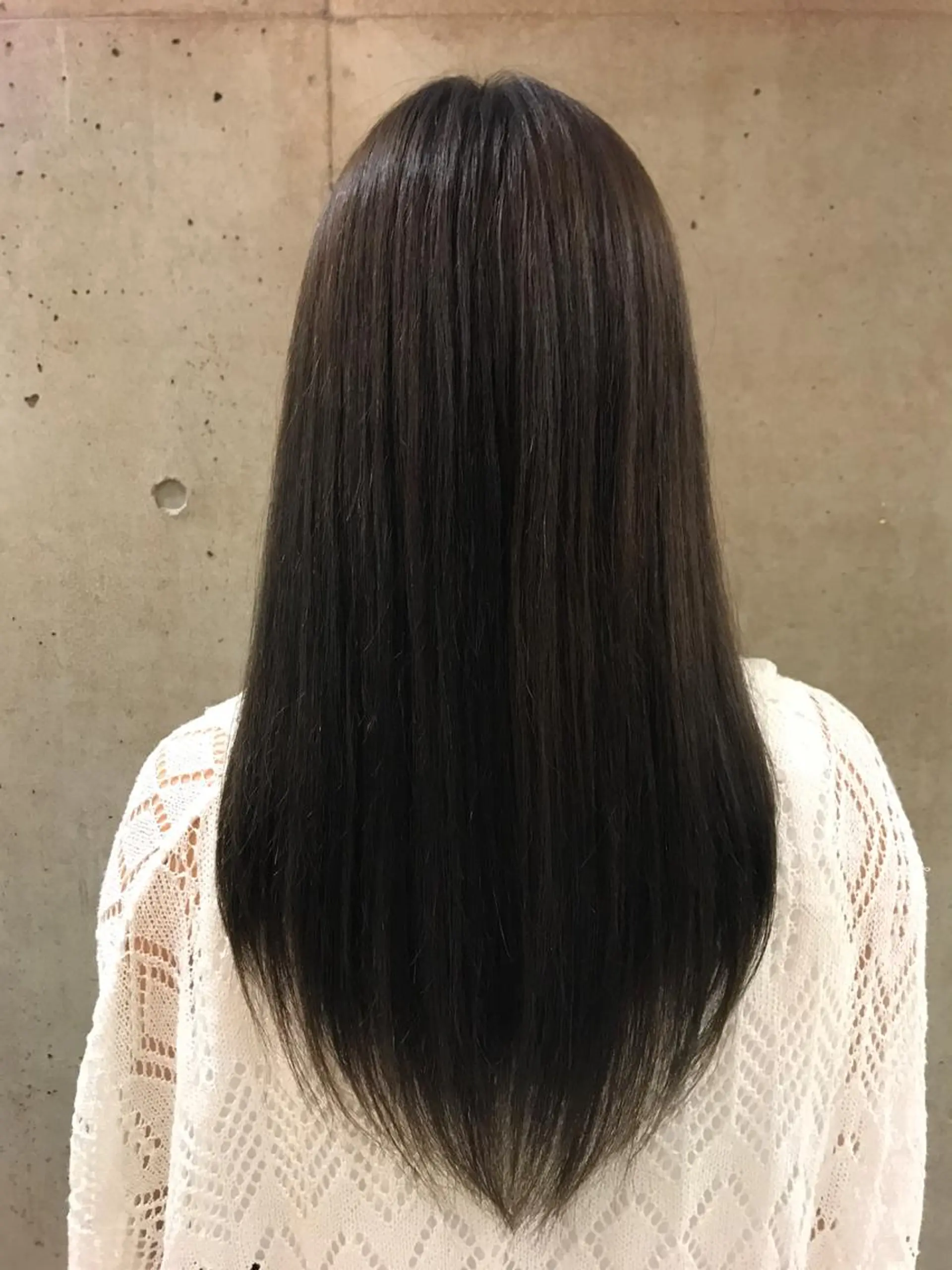 ロング カラー 一ノ瀬 蘭のヘアスタイル