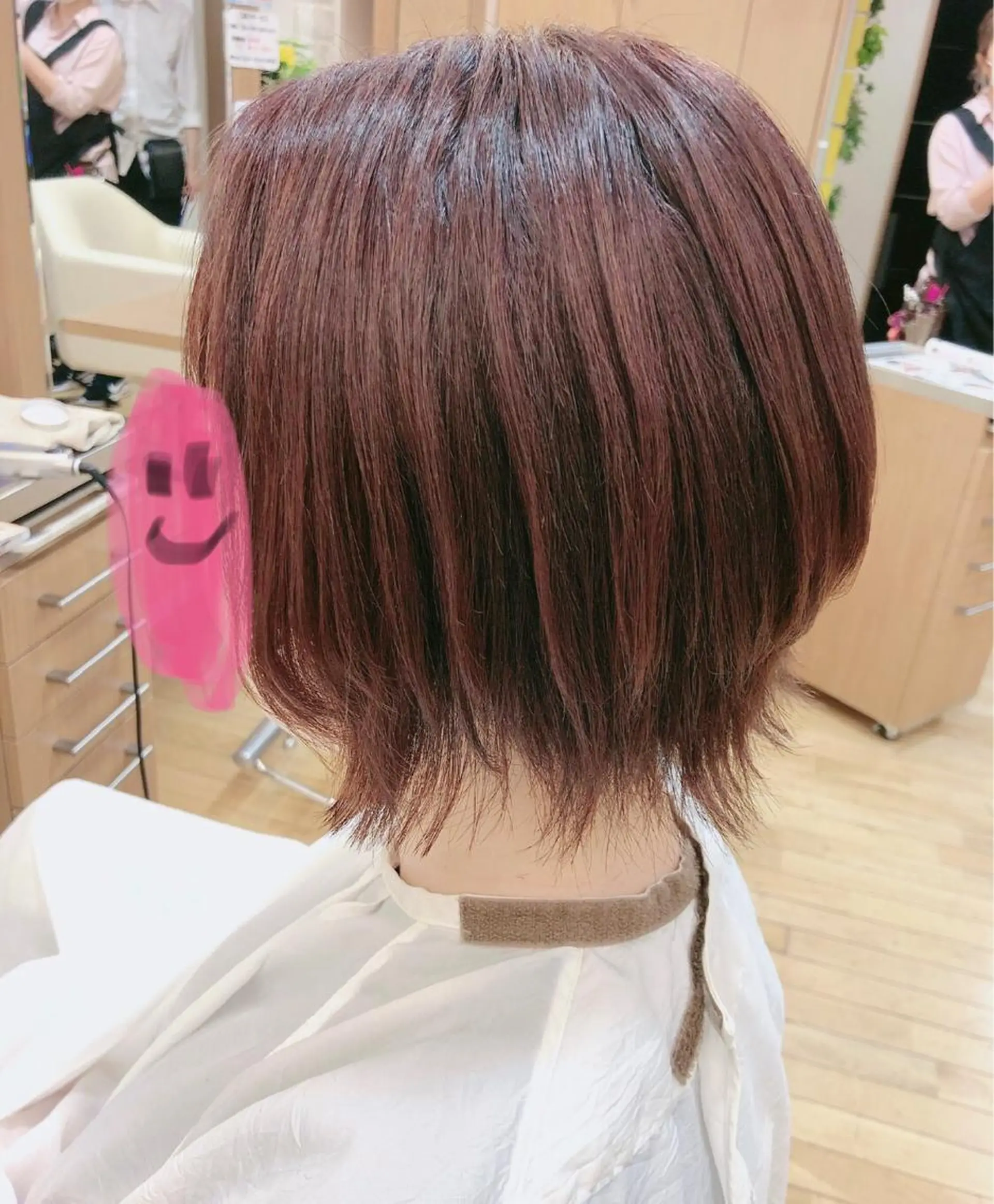ミディアム 小鹿理紗 和光市のヘアスタイル