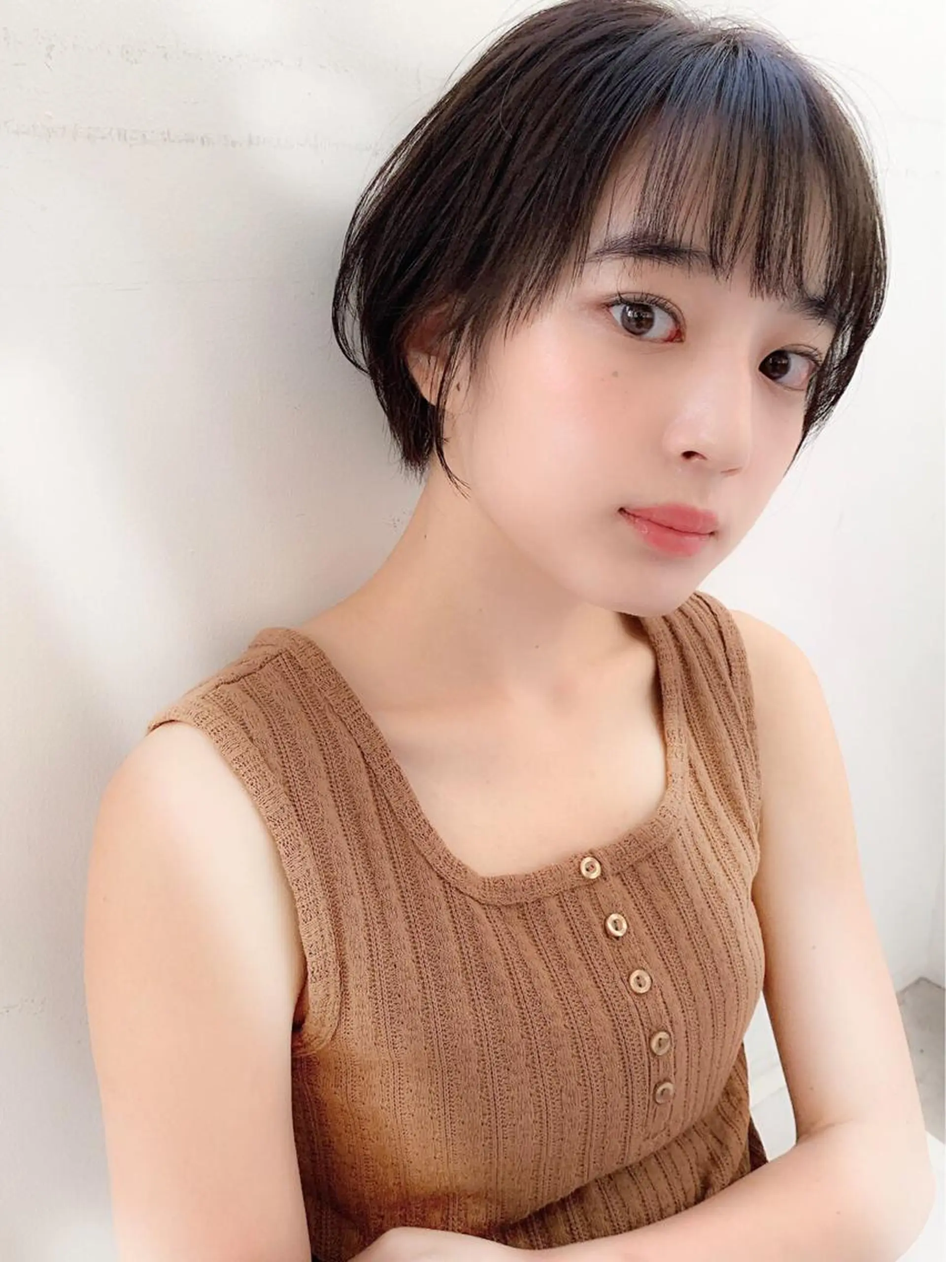 ショート カラー カット トリートメント ヘアセット ❤️sai❤️ official❤️のヘアスタイル