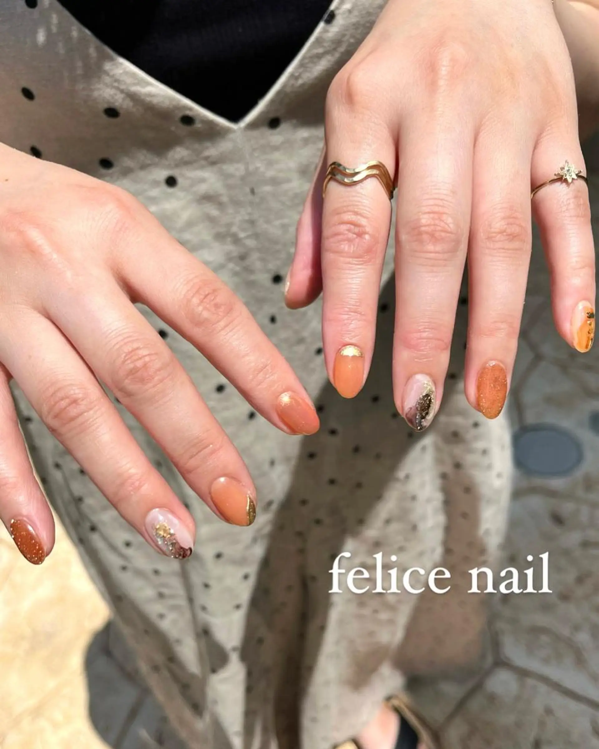 ネイル ジェルネイル ニュアンスネイル オフィスネイル パラジェル 夏ネイル felice nailのネイルデザイン
