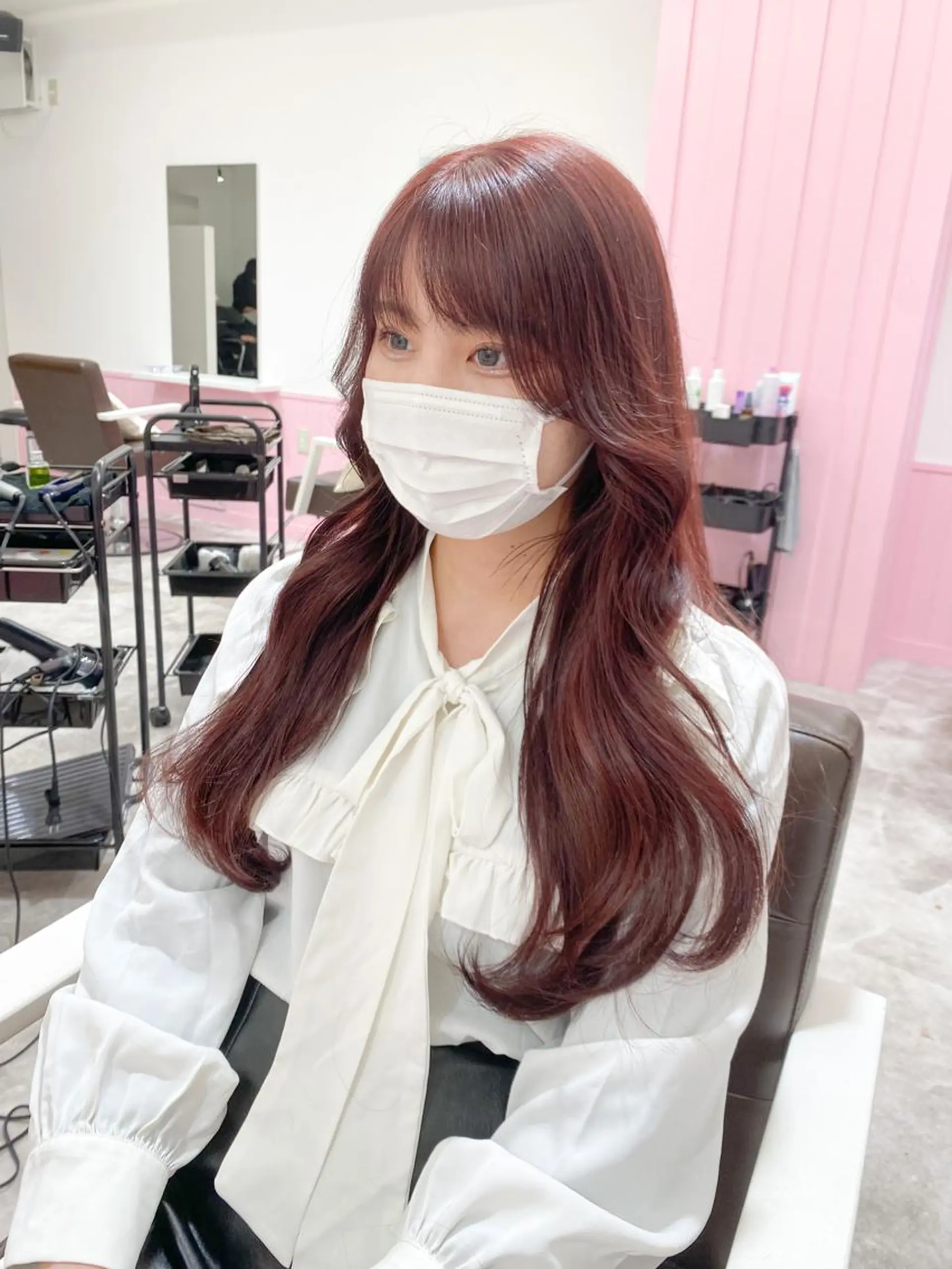 ロング 髪質改善韓国レイヤー SHIORI🦋のヘアスタイル