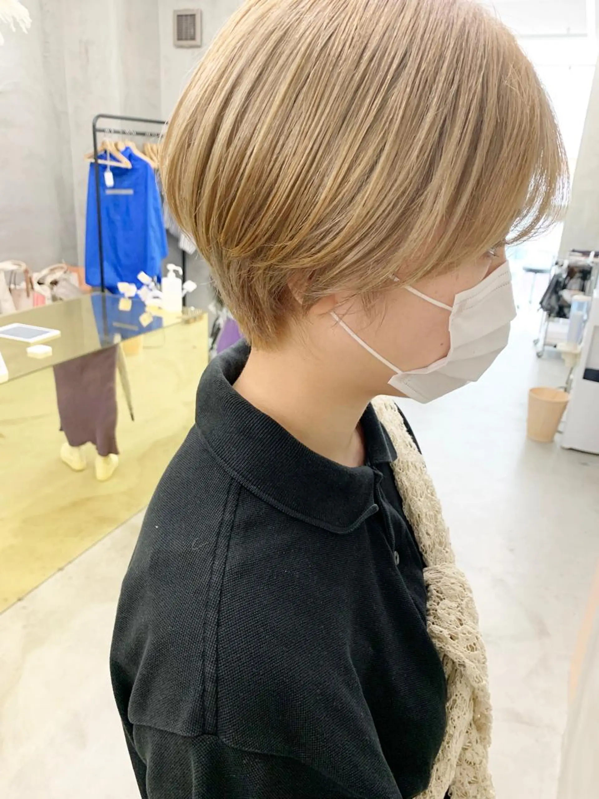 カラー ベージュカラー ホワイトベージュ ヘッドスパ (女性限定)🍋モエのヘアスタイル