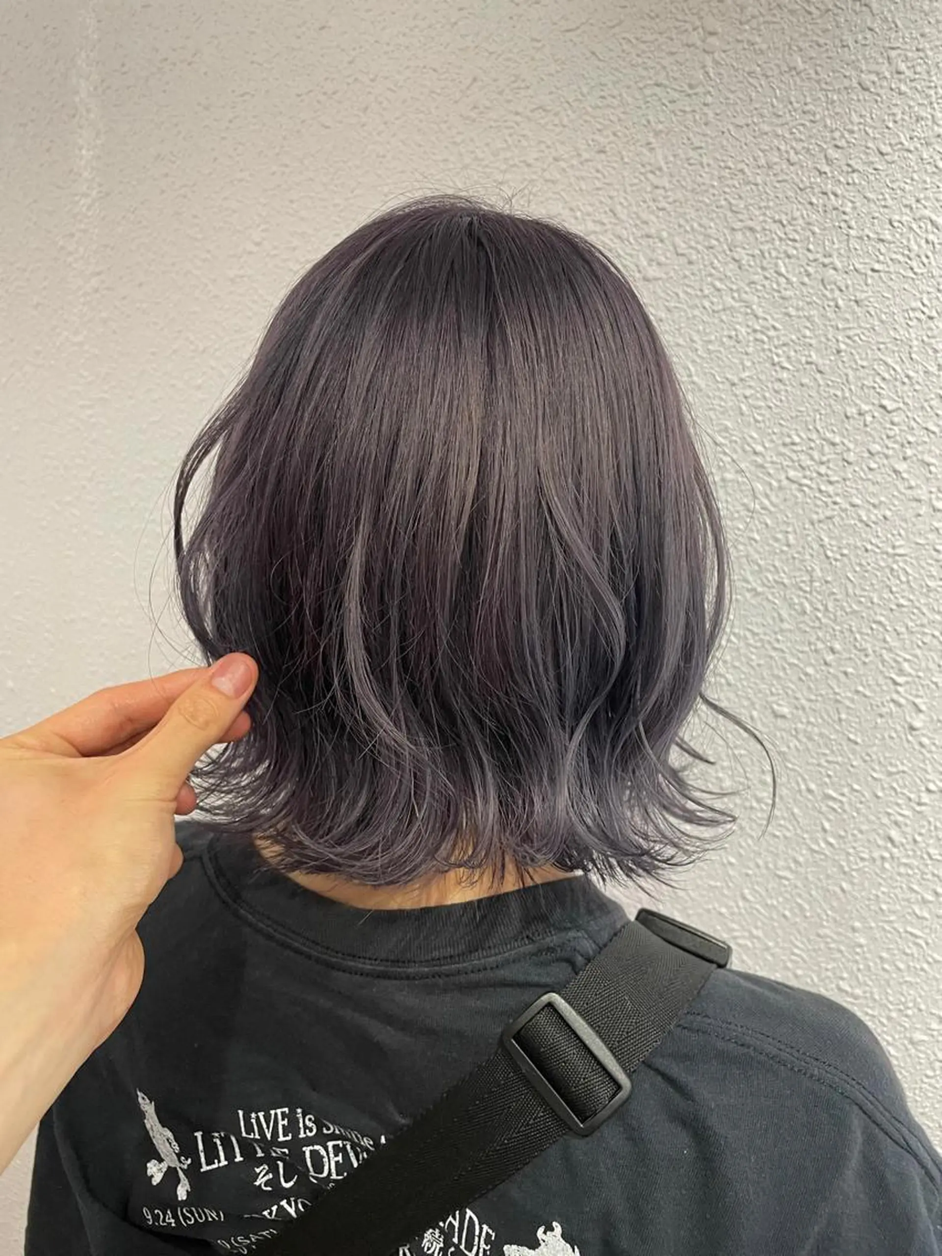 ミディアム merci JUNKIのヘアスタイル