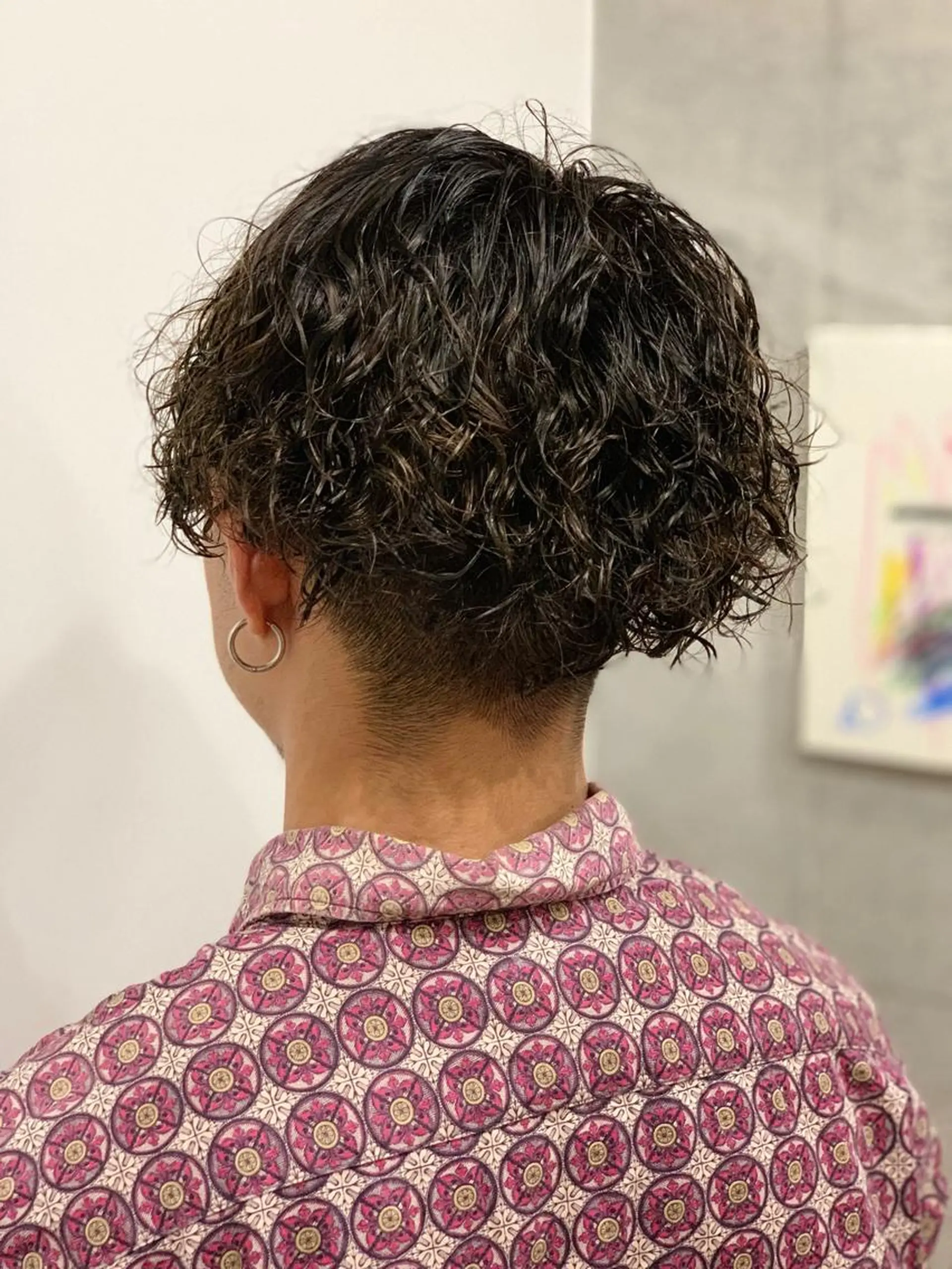 ショート カラー パーマ メンズ ViaLa Hair 🌈すずきたくむ✂︎のヘアスタイル