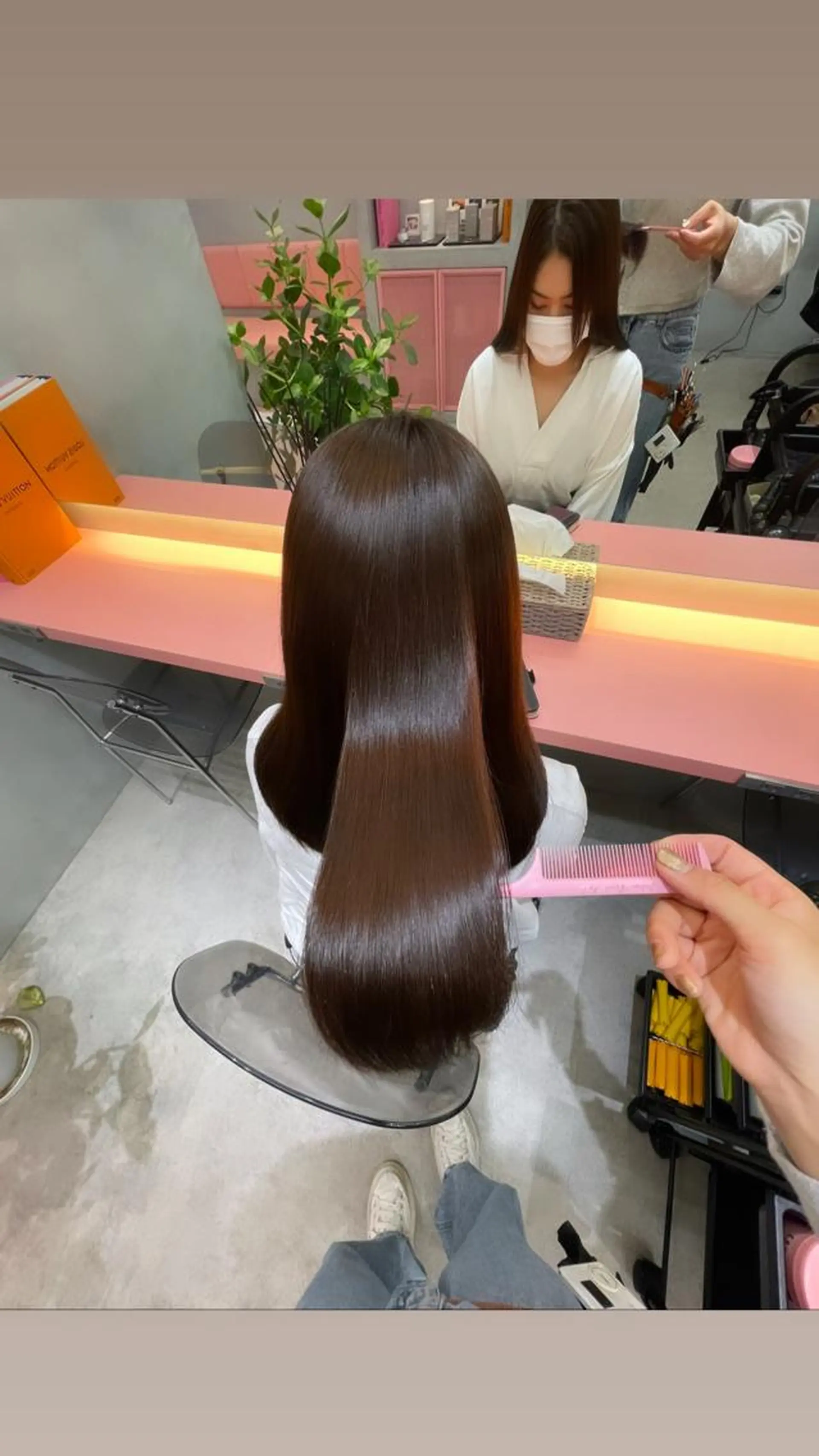 セミロング Misaki /ボブ/縮毛矯正のヘアスタイル