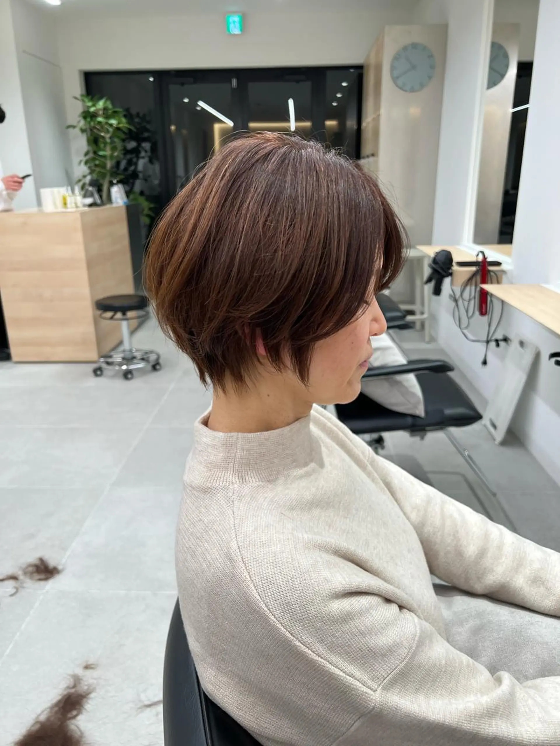 ショート 斉藤 未佳のヘアスタイル