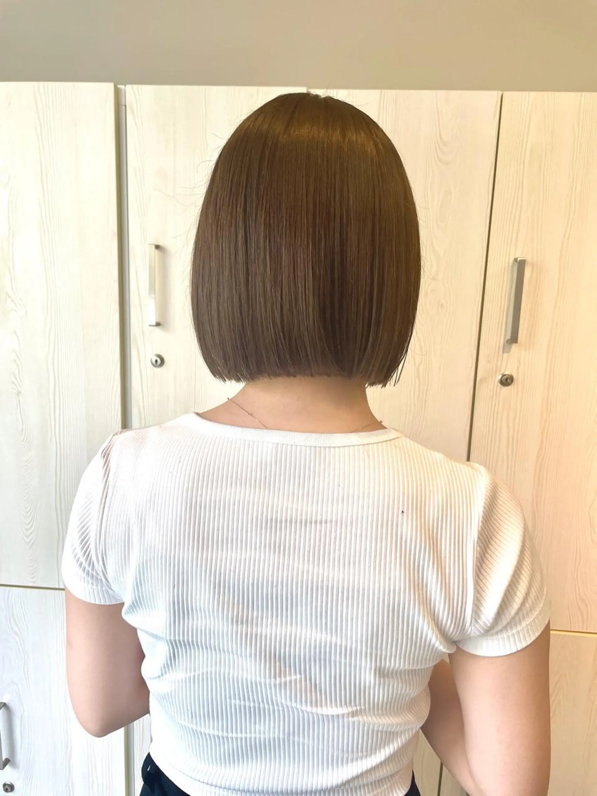 ミディアム カラー 韓国風ヘア ヘアカラー トリートメント ヘアセット 💎韓国風レイヤー /ボブ💎Namiのヘアスタイル