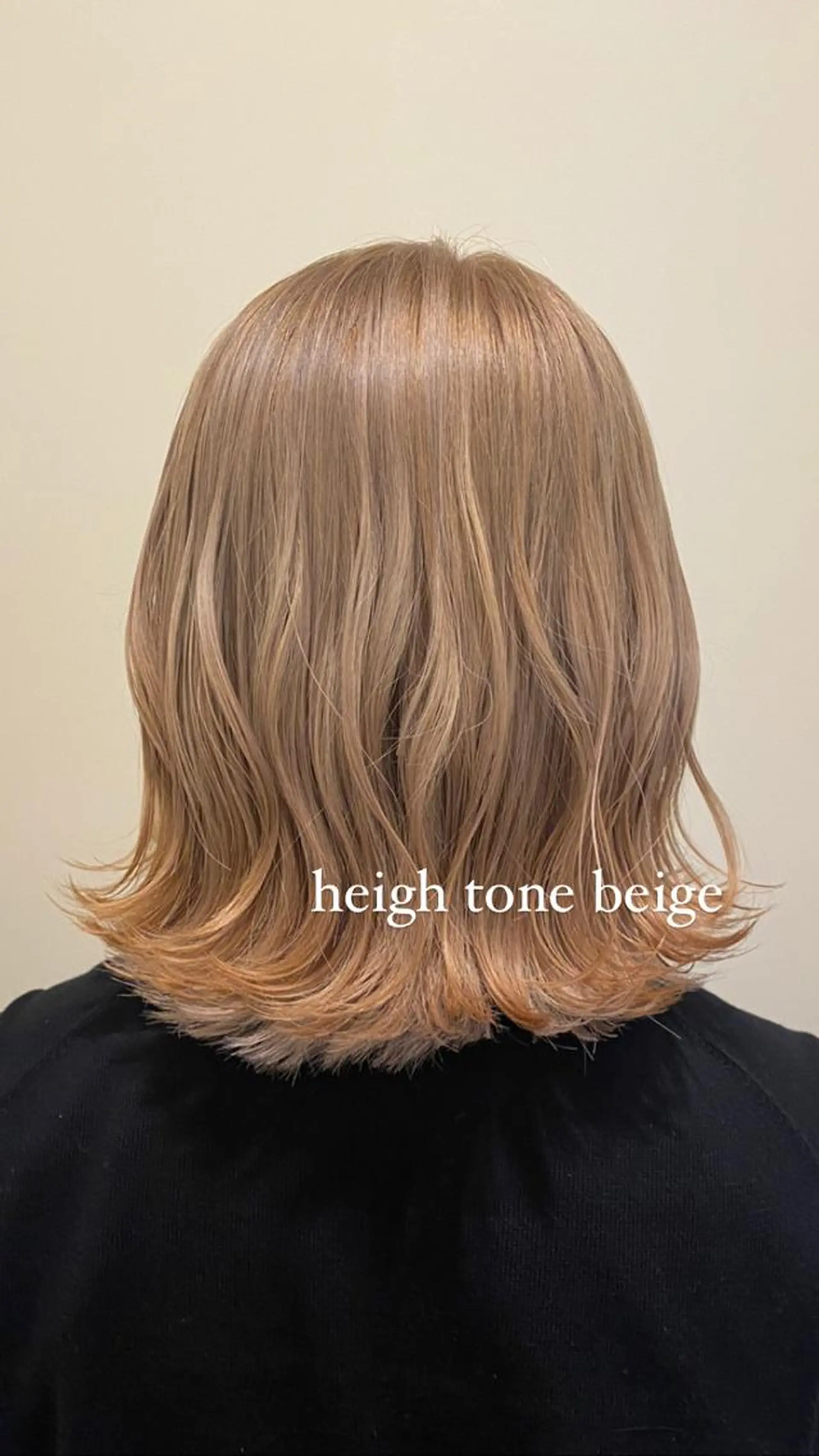 ミディアム カラー 奈良 彩華のヘアスタイル