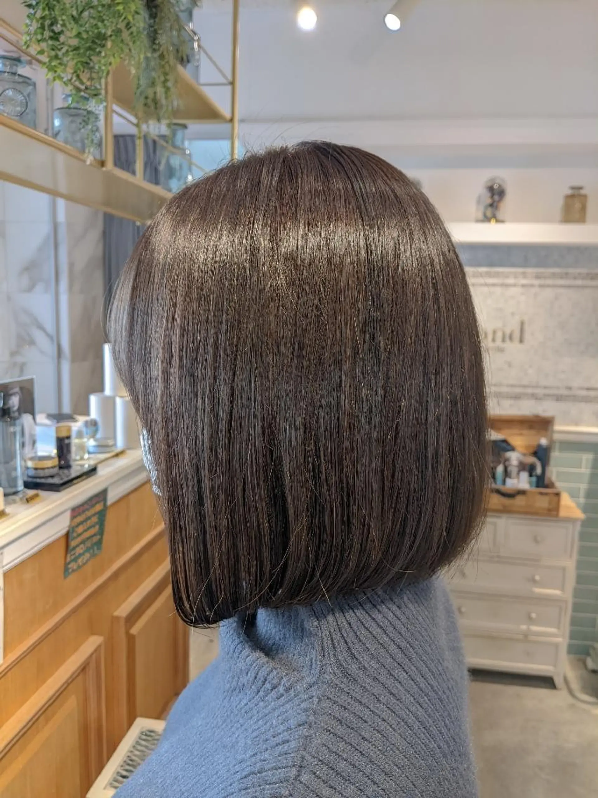 ミディアム 縮毛矯正/レイヤー 💎やまもとちひろのヘアスタイル