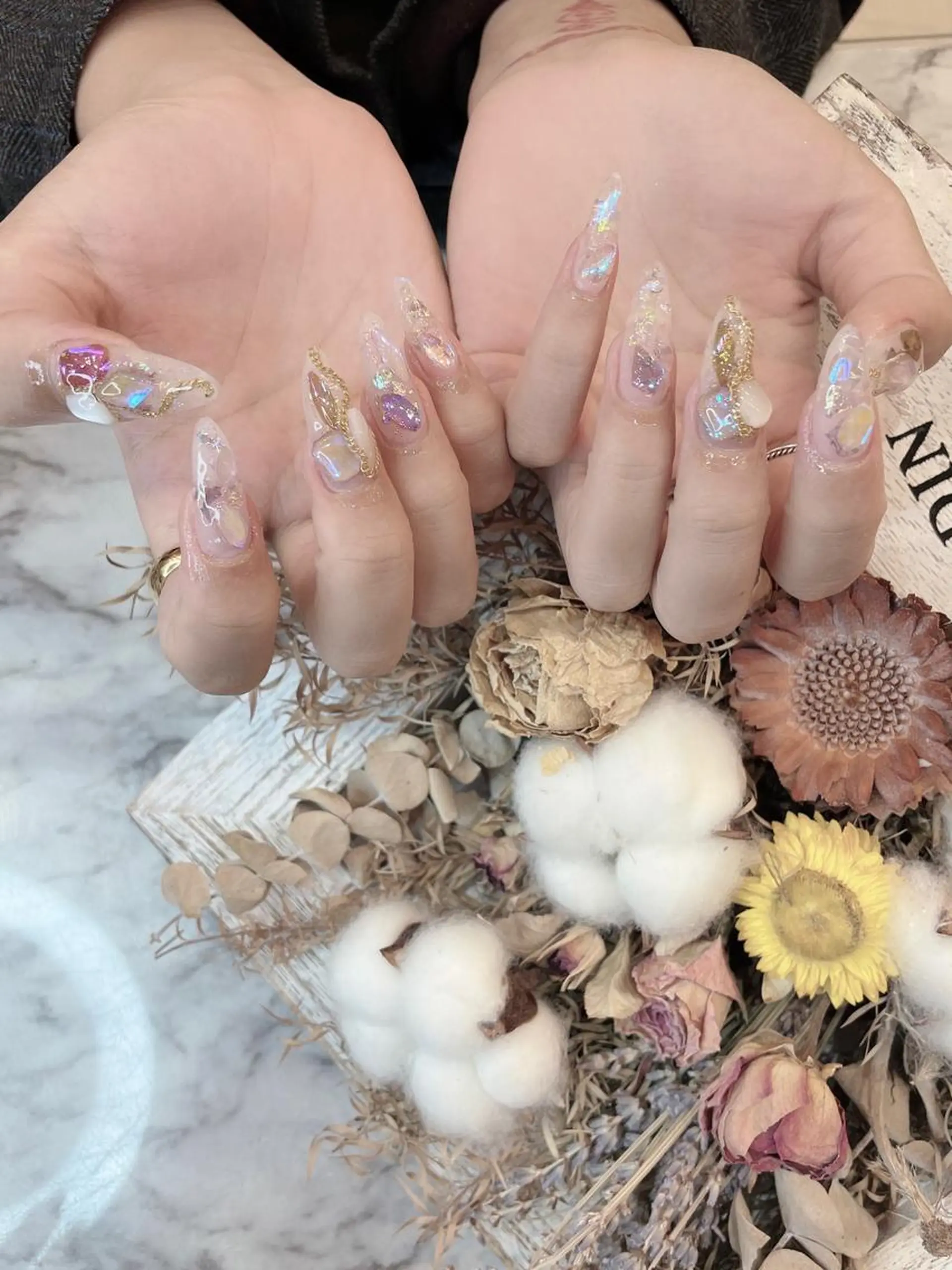 ロング ハンドネイル babarla Nailのネイルデザイン