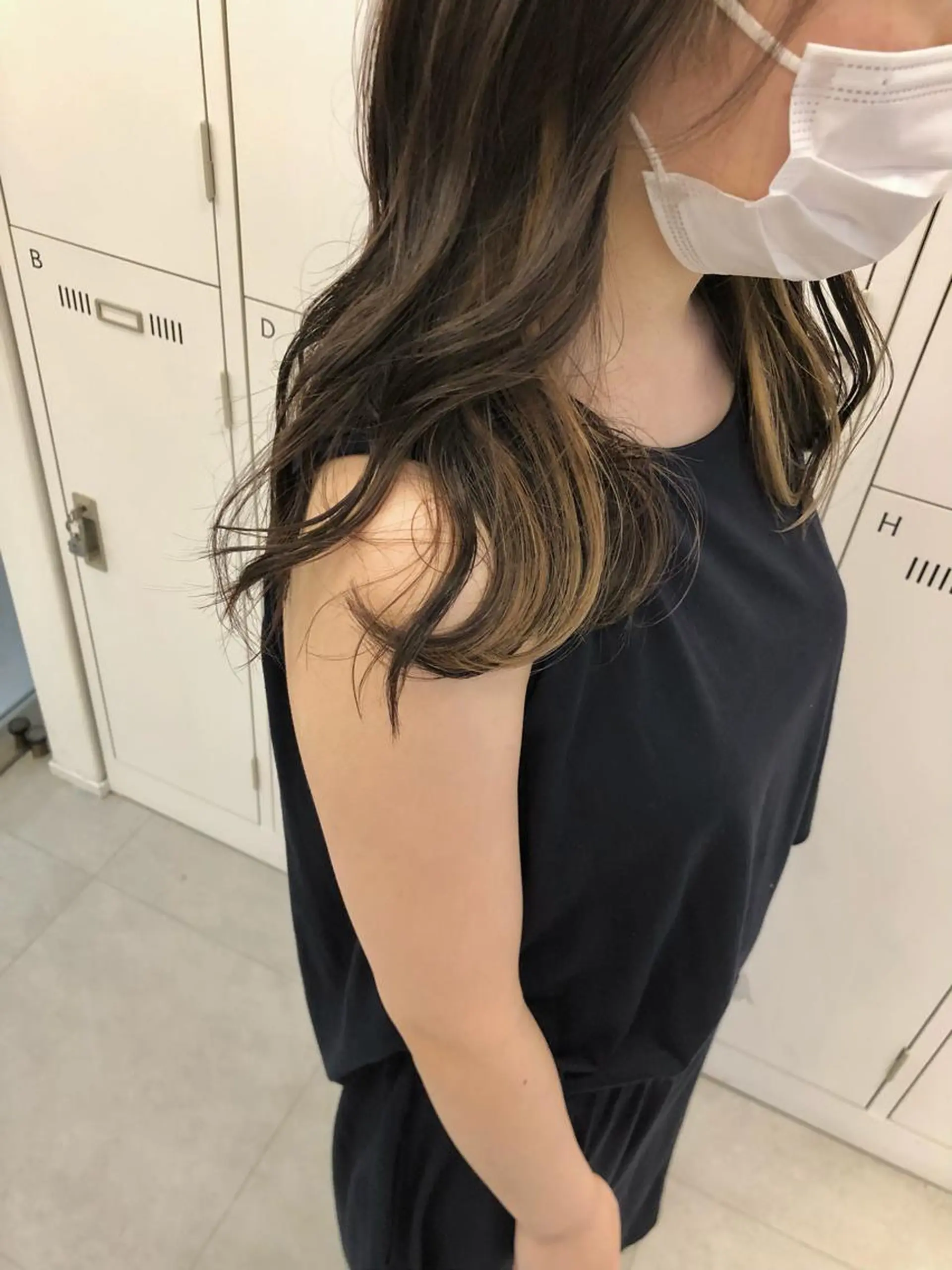 ロング カラー ベージュカラー インナーカラー Saori / さおりのヘアスタイル