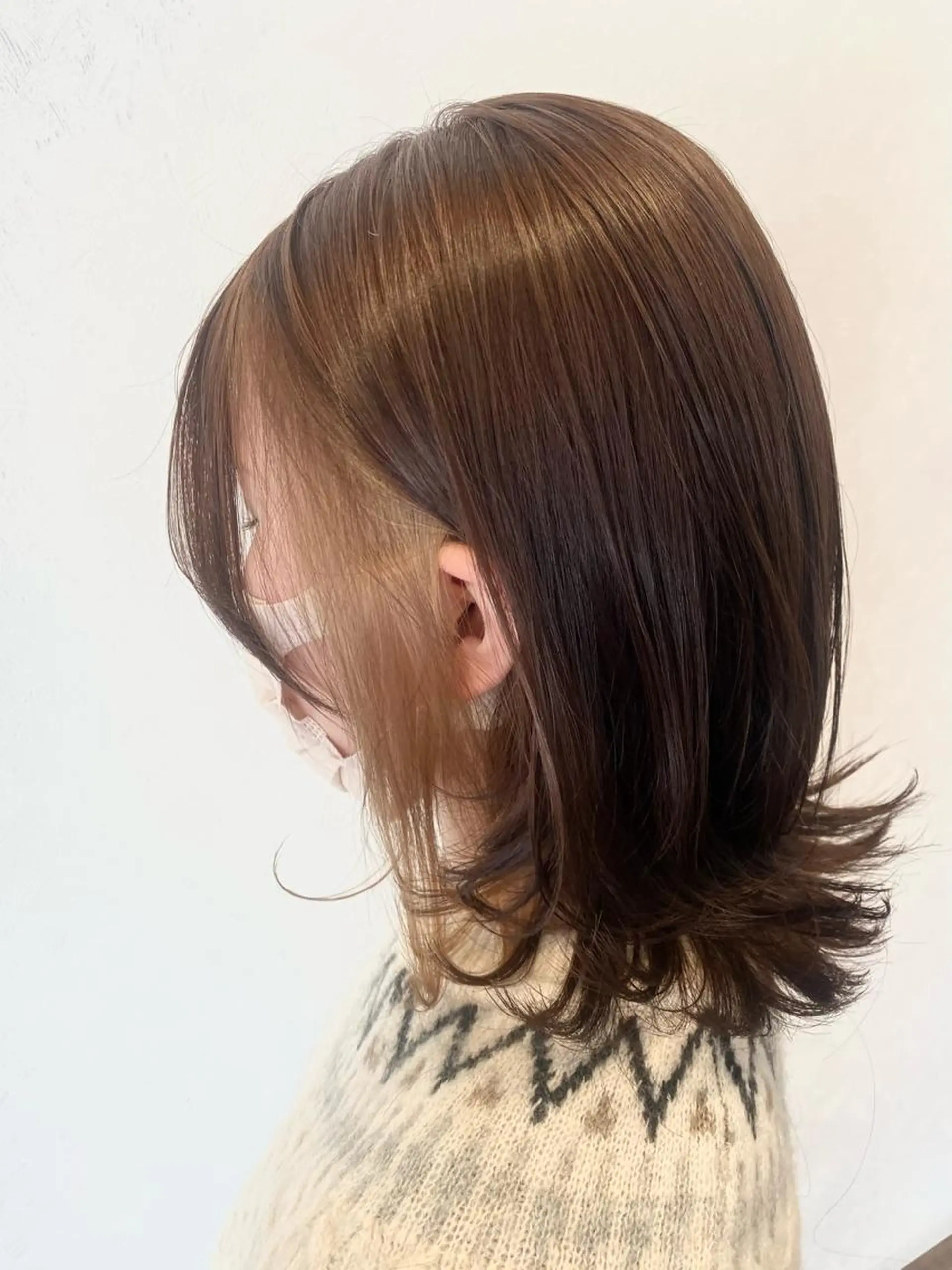 ミディアム カット トリートメント 美容室Limb所属・髪質改善/縮毛/小林 水葵のヘアスタイル