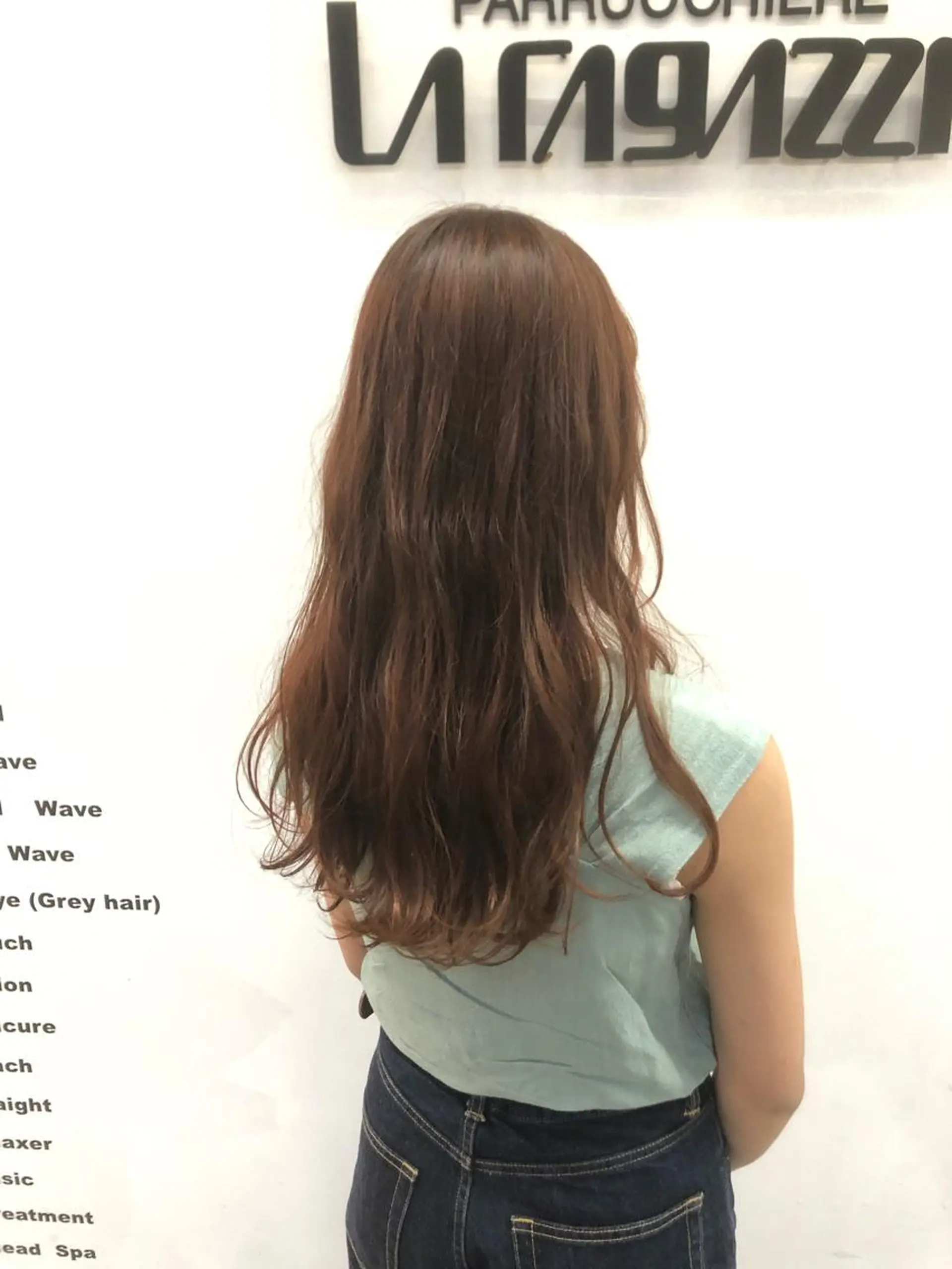 カラー ブラウンカラー オレンジ オレンジブラウン 東條 克義のヘアスタイル