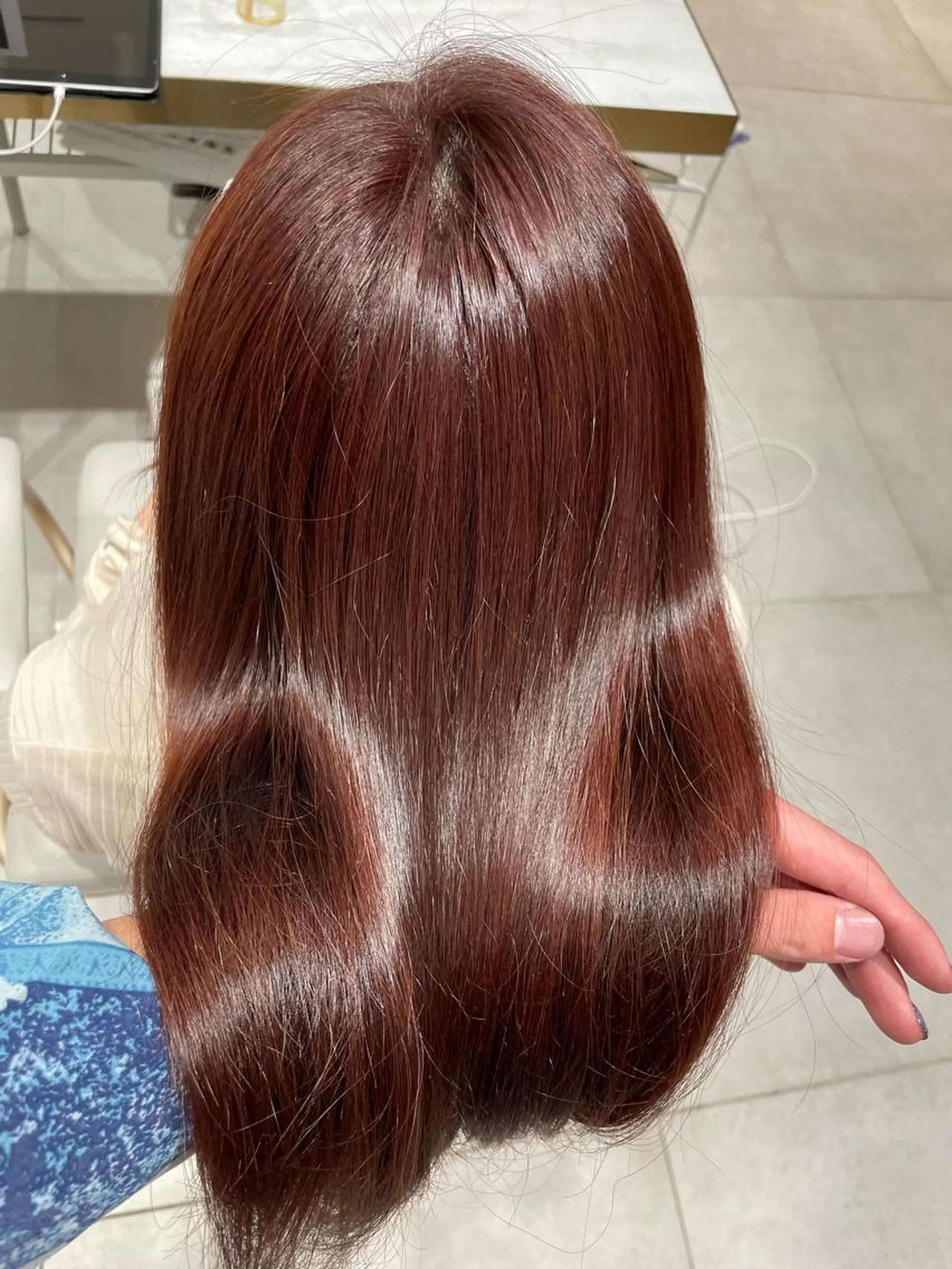 カラー レイヤー/顔周り /韓国ヘア/TAKUのヘアスタイル