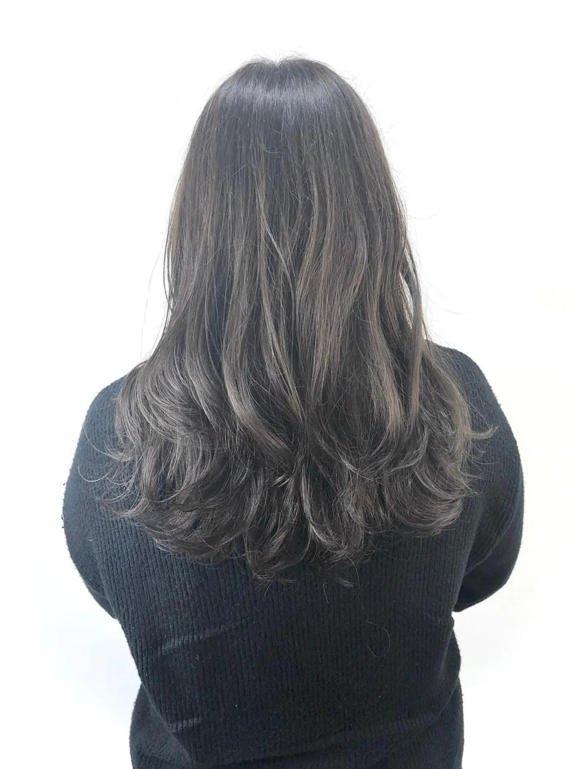 セミロング カラー ヘアアレンジ 顔まわり職人🇰🇷 韓国ヘア/KAITOのヘアスタイル