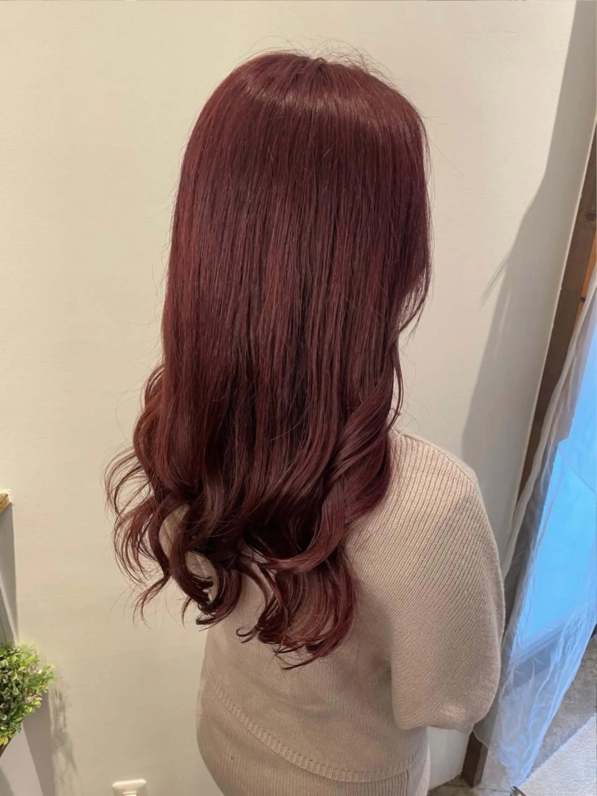 ロング カラー 大西 暦のヘアスタイル